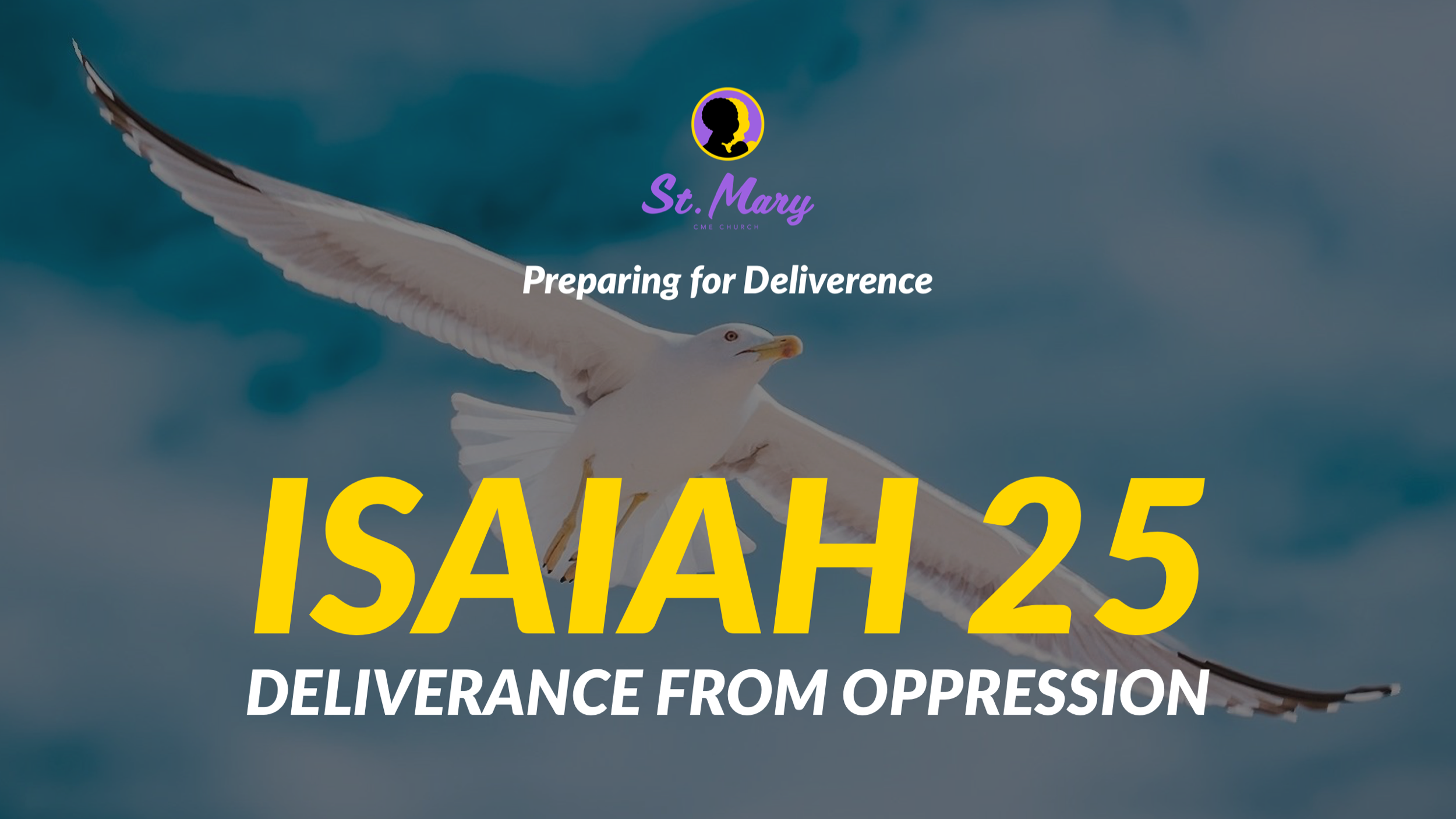 Preparing for Deliverance