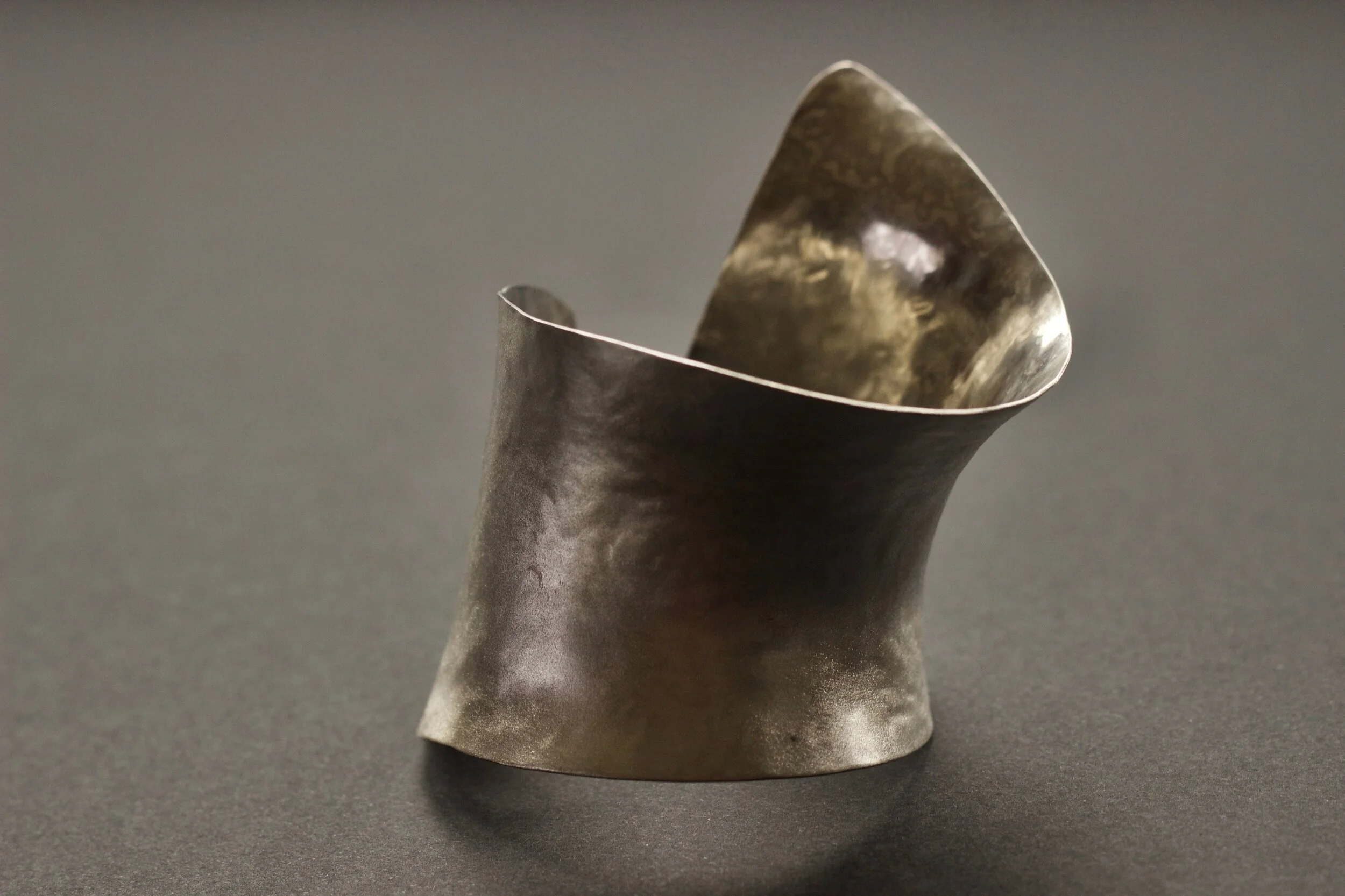 Forged Silver Cuff