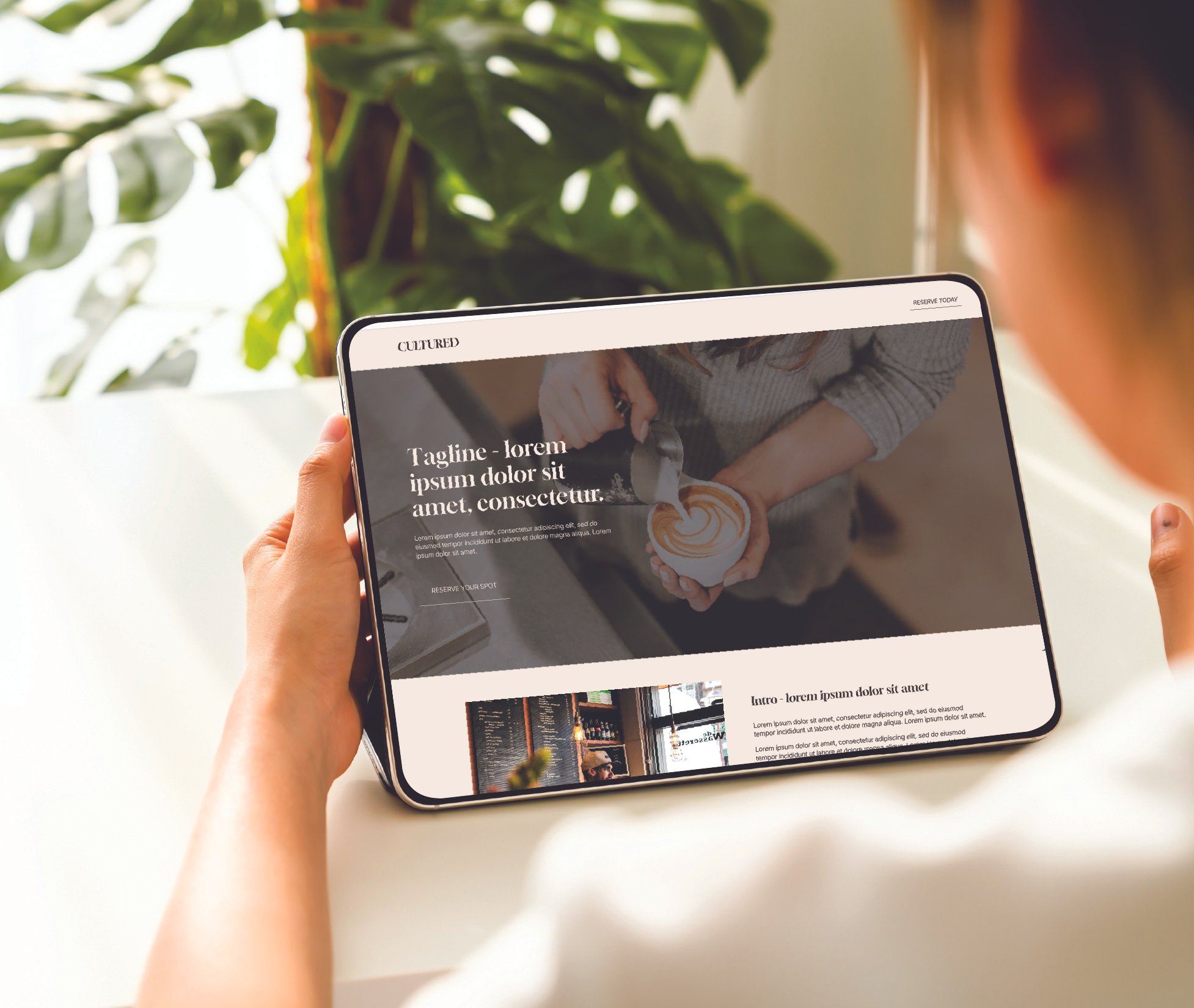 Three Page Done-For-You Website Template