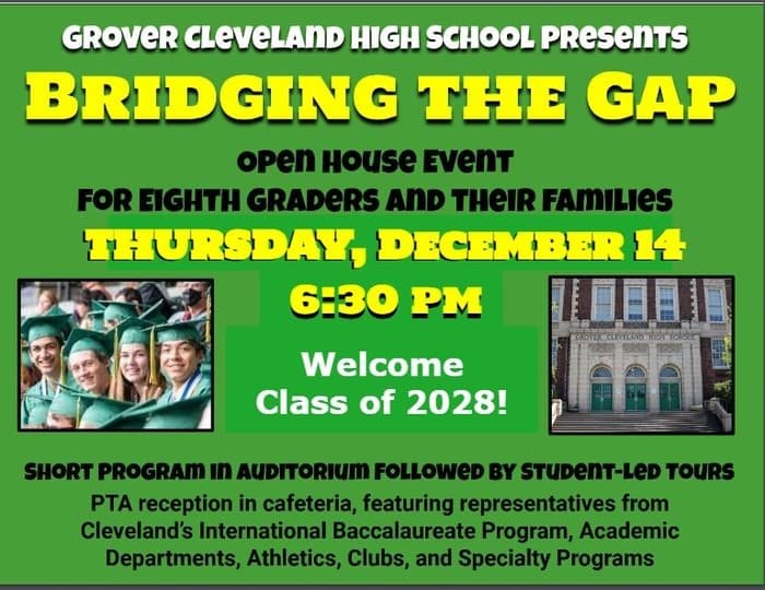 Bridging the Gap 8th Grade Open House