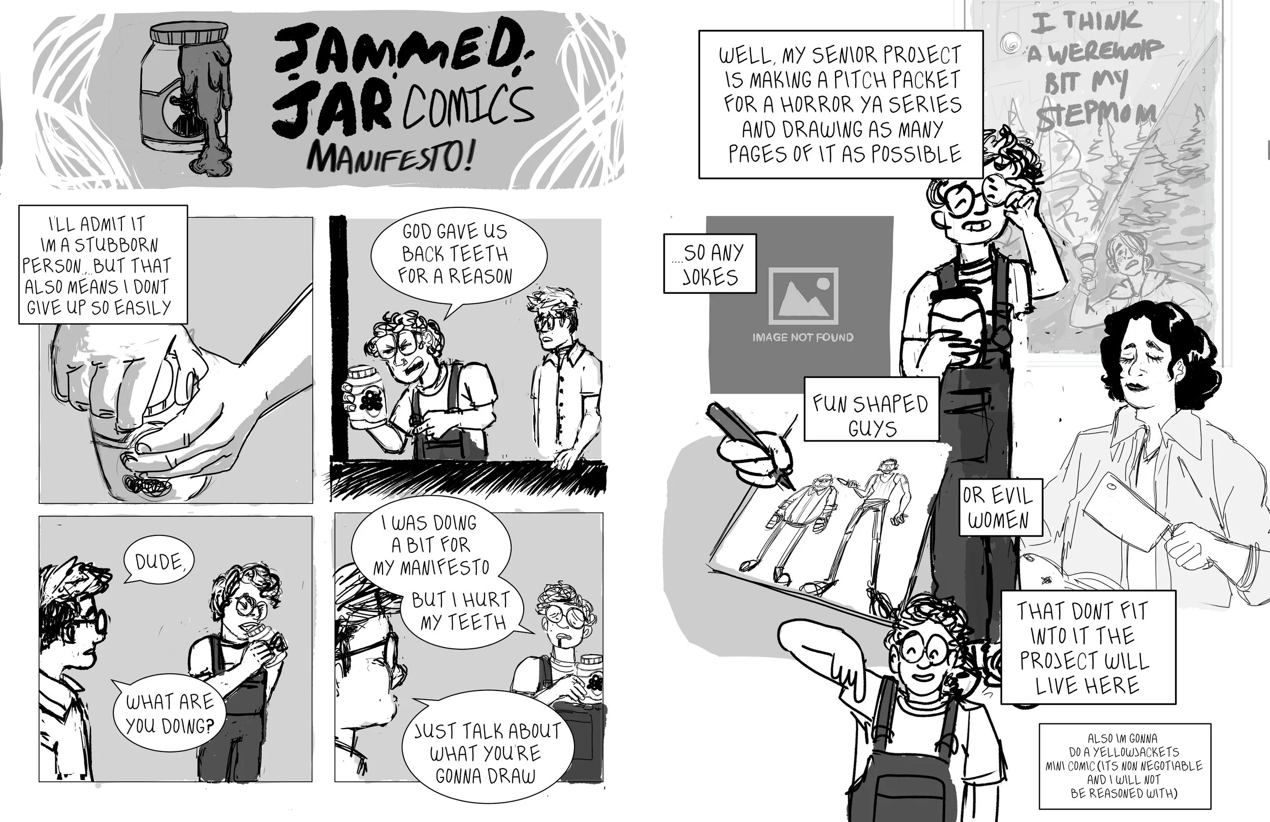 Jammed Jar Comics Manifesto