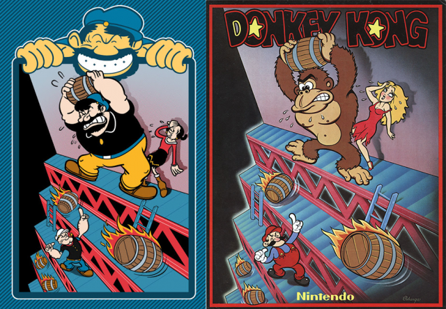 concept art of donkey kong by shigeru miyamoto