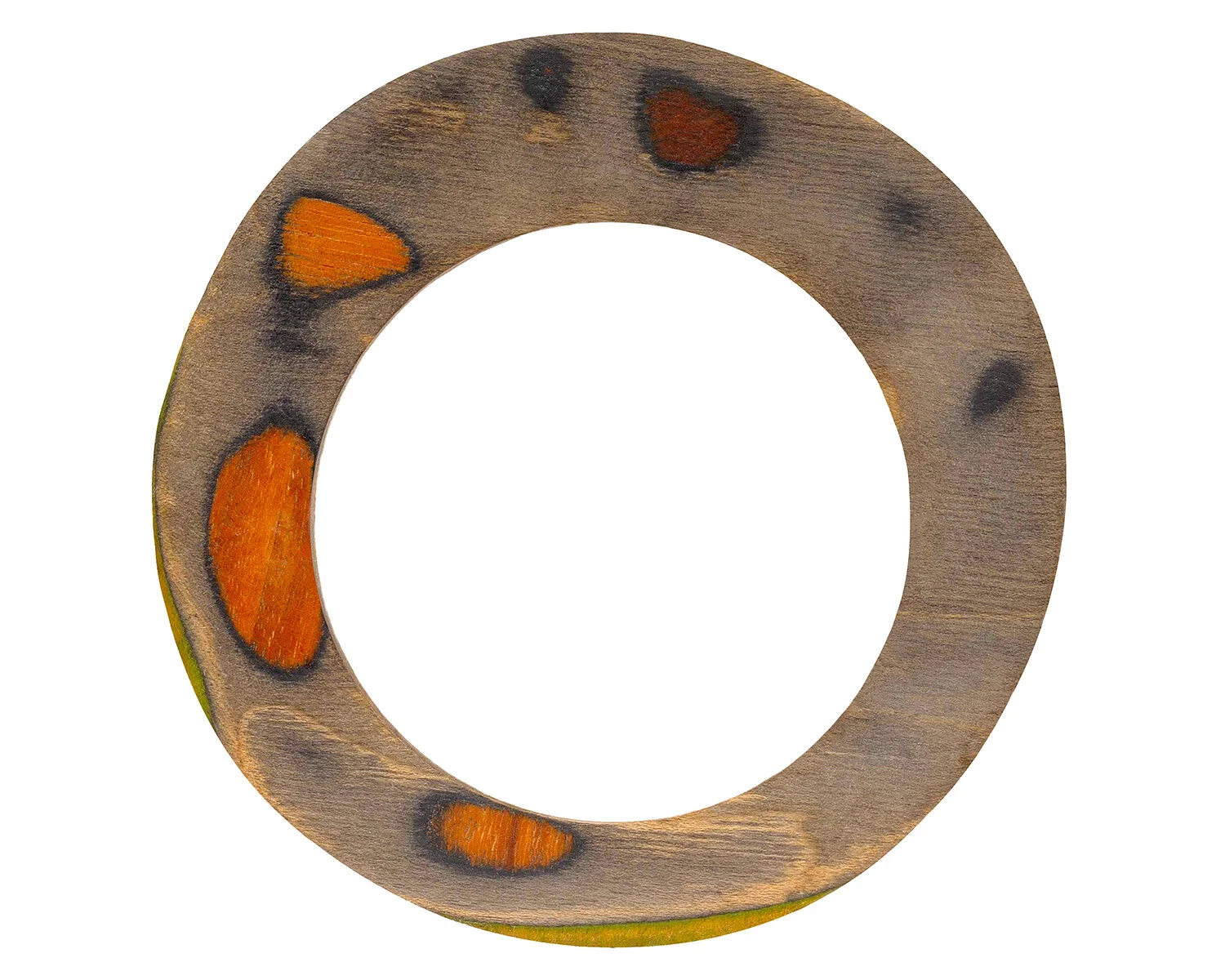 grey bangle with brown spots