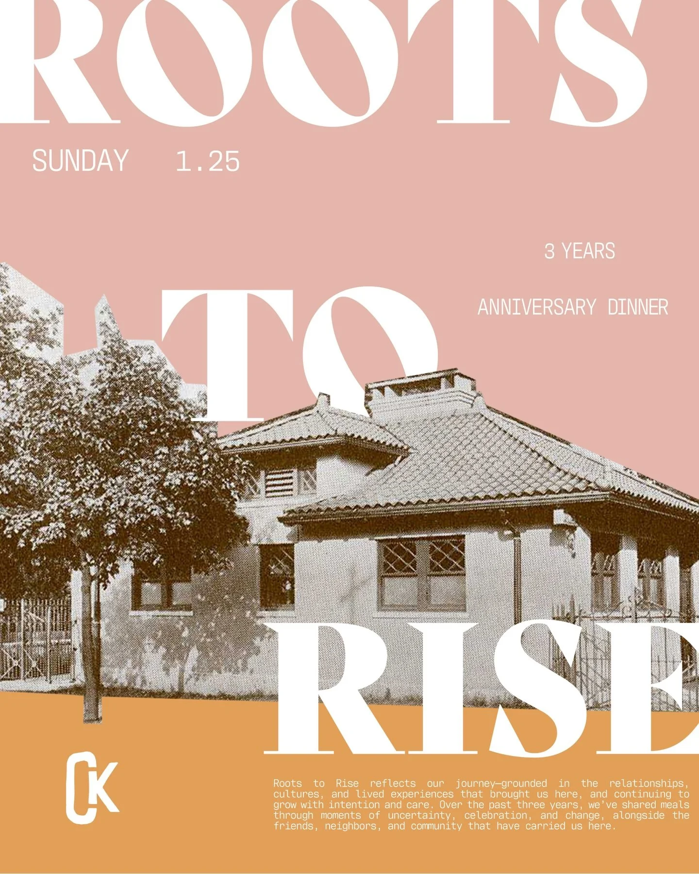 Join us for Roots to Rise, an anniversary dinner honoring the past, celebrating the present, and looking toward what&rsquo;s ahead ❤️

This year, the evening will unfold as a regular dinner service rather than a ticketed event, with a few thoughtful 