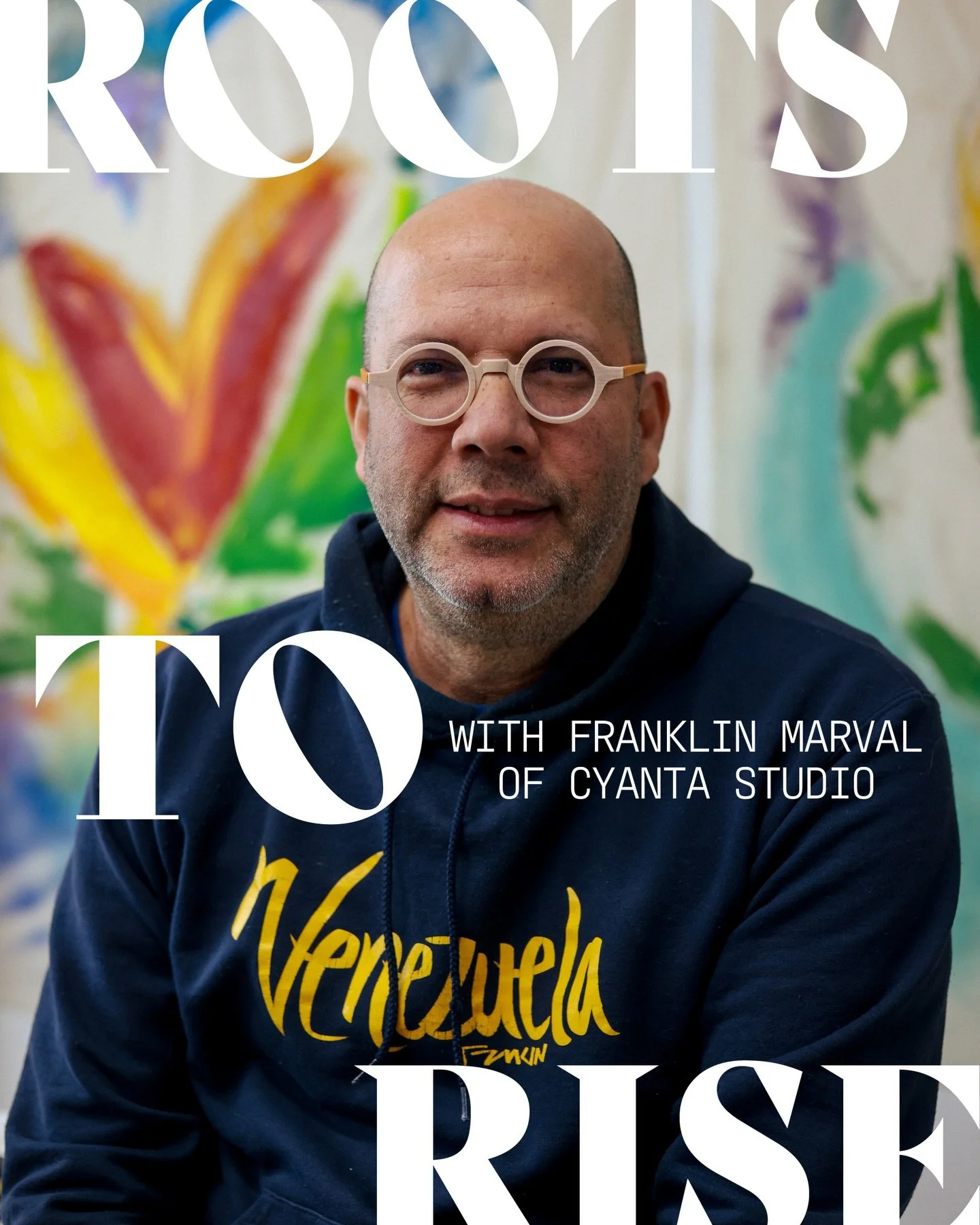 Meet&nbsp;Franklin Marval&mdash;Venezuelan-born artist, designer, and founder of&nbsp;Cyanta Studio @cyanta.studio.

Raised in&nbsp;San Tom&eacute;, Venezuela, Franklin&rsquo;s love for landscapes and nature continues to shape his visual language. Af