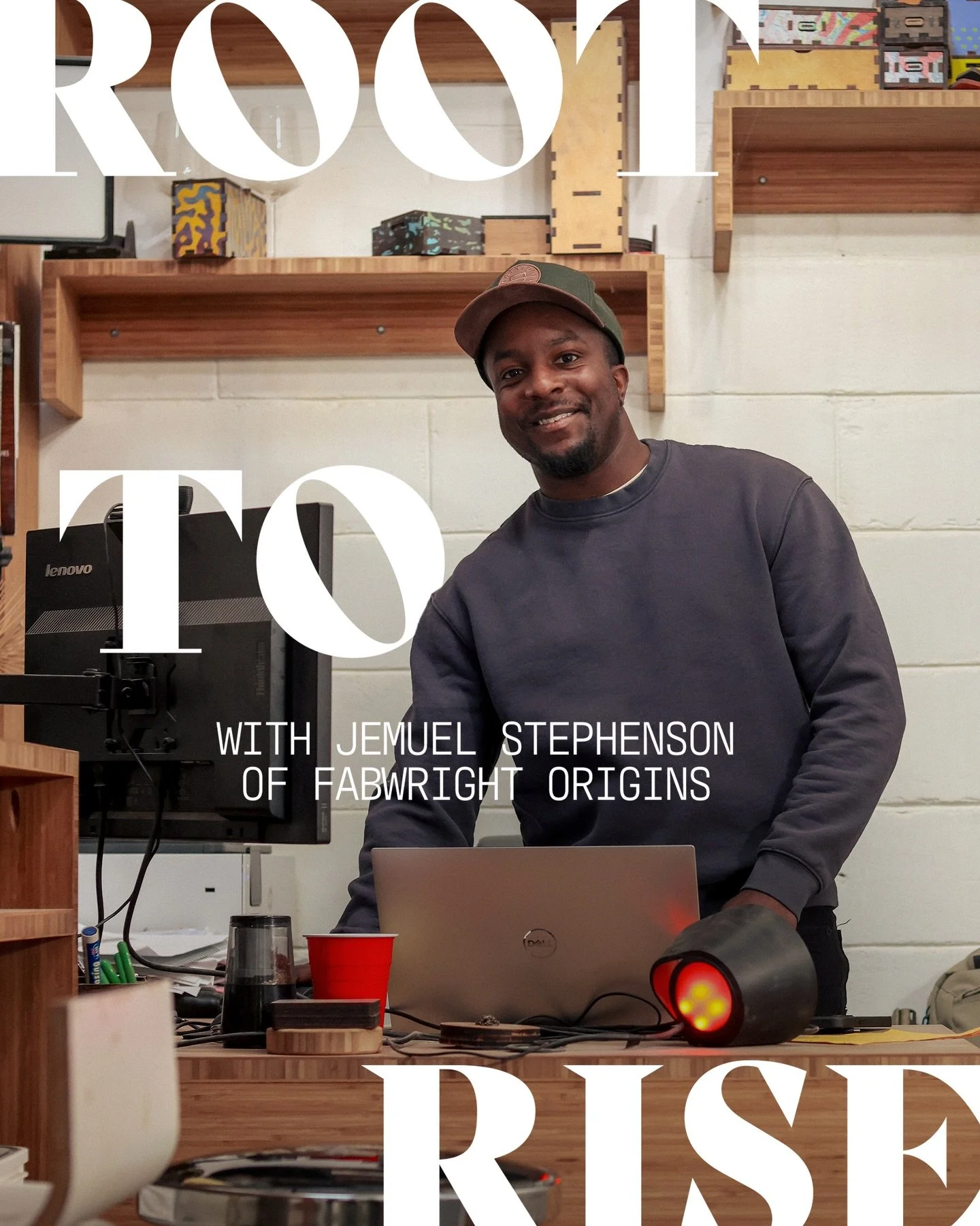 Meet Jemuel Stephenson&mdash;creator, builder, and founder of Fabwright Origins @fabwrightorigins 🛠️

Jemuel&rsquo;s journey as a maker began at an early age and grew through experiences like MIT&rsquo;s Fab Lab program. Today, his work blends tradi