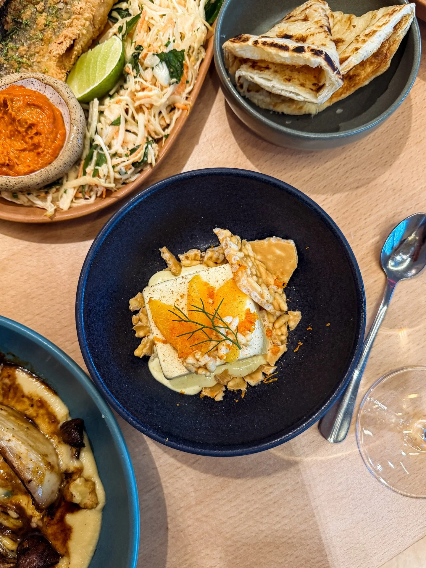 Don&rsquo;t mind the snow ❄️ this week&rsquo;s special is Italian for &ldquo;half-frozen&rdquo; 

Semifreddo is a classic dessert sits between ice cream and mousse&mdash;light, airy, and softly set. This delicate, beautiful squares are presented with