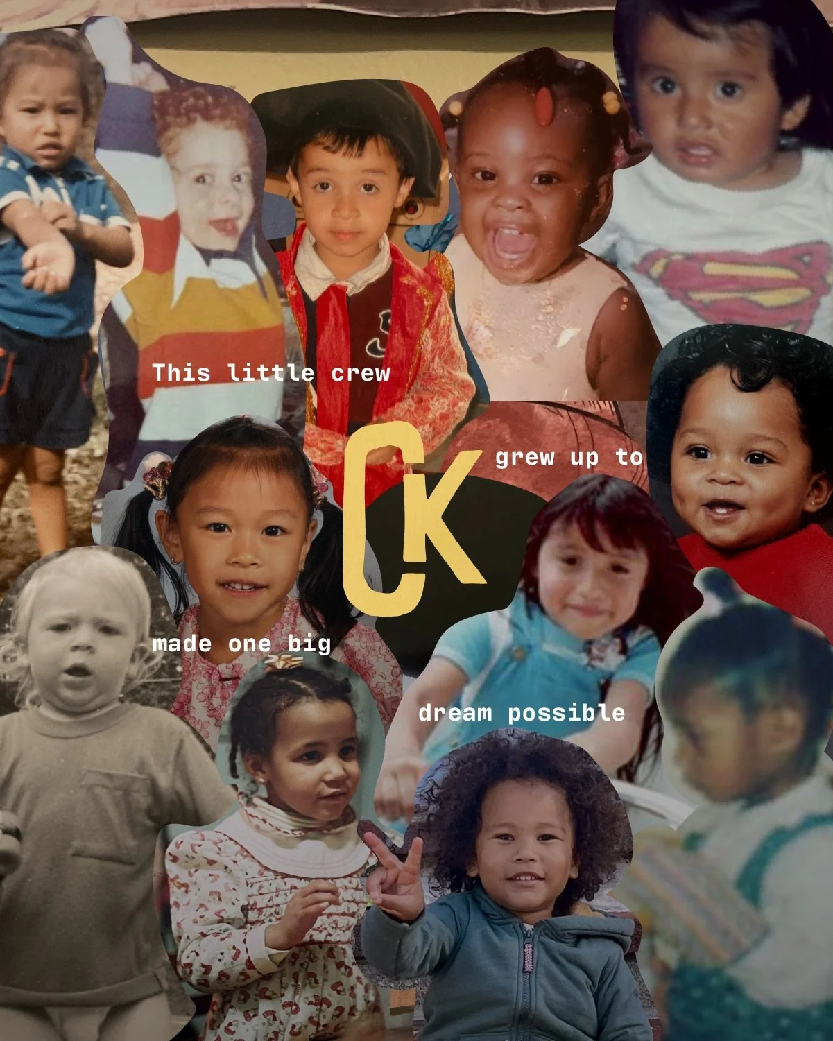 This little crew grew up to make one big dream possible ❤️ so much gratitude to all the team members with and without baby photos.