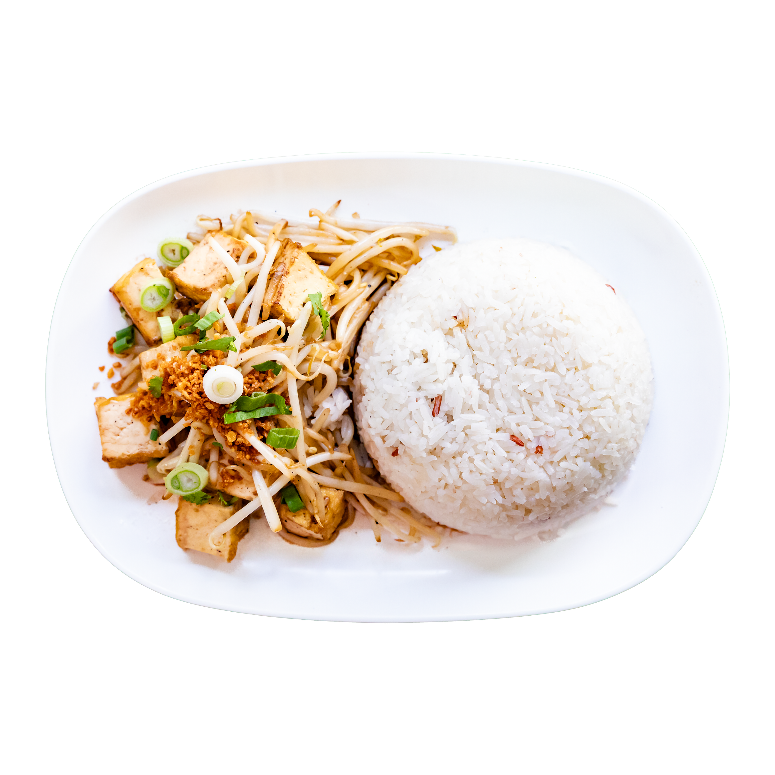 15. Bean Sprout Stir Fry & Rice