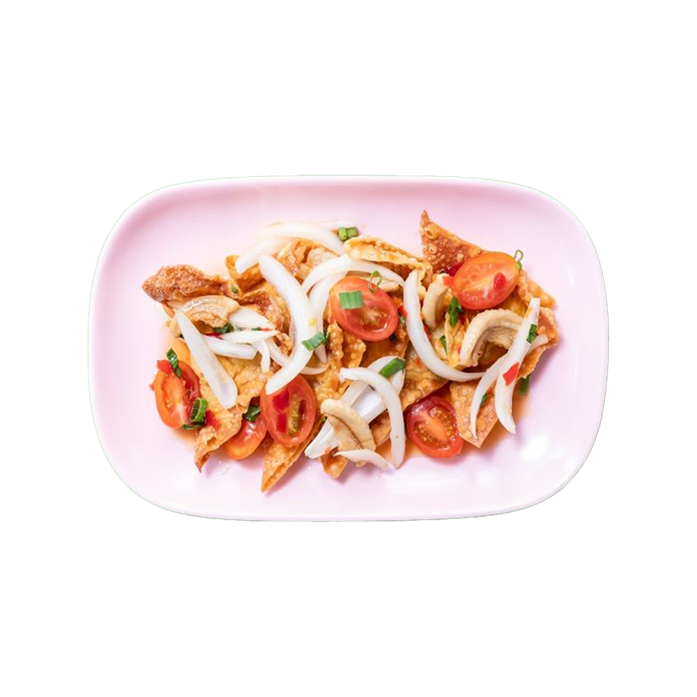 Yum Pork Wonton Salad 🌶️