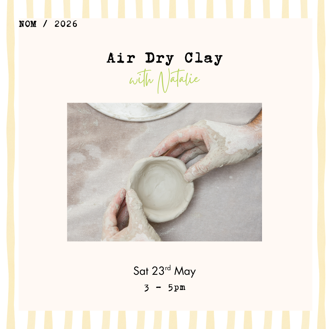 MAY Air Dry Clay with Natalie