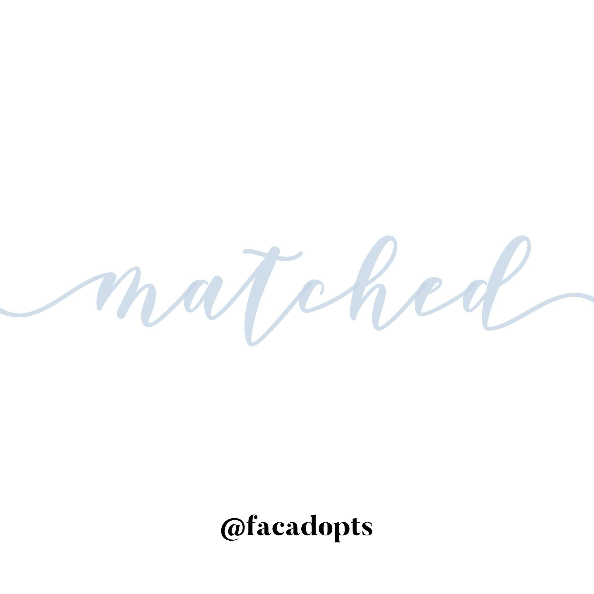 The &ldquo;S&rdquo; family is matched with! Please join us and pray for them as they seek to be like Jesus on this journey. Please remember this expectant mama and baby. We are praying for them to be supported in every way that they need and no matte