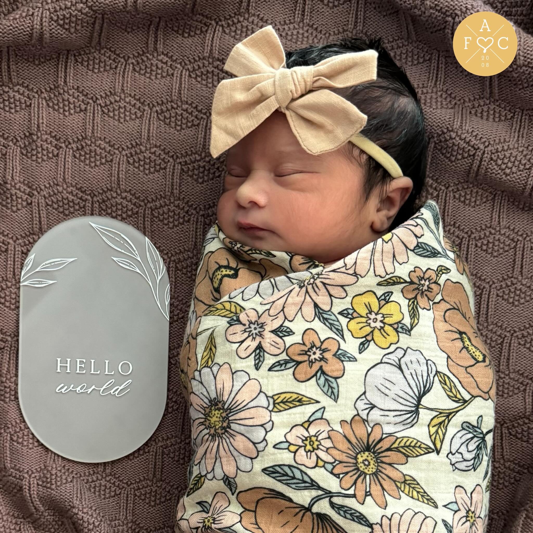 Congratulations to the &ldquo;B&rdquo; family! Meet the precious and oh so loved, Lily Stephanie! Please continue to pray for this sweet baby and family. Remember this first family as well. We are praying that God is near, bringing all the love and s