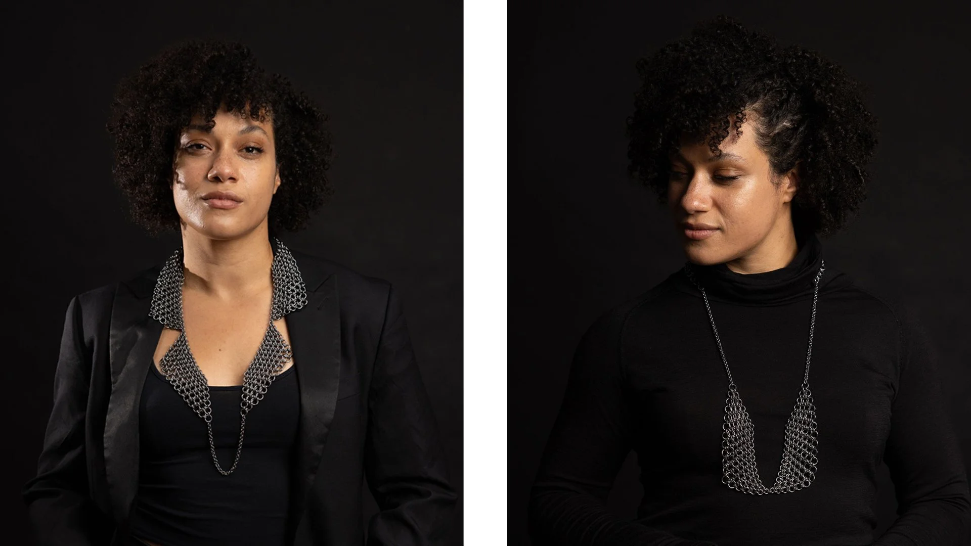 Rebekah Frank, Sunday Morning - Disconnected Collar, 2025, model: @nataliamroberts, photo: @lydiadaniller