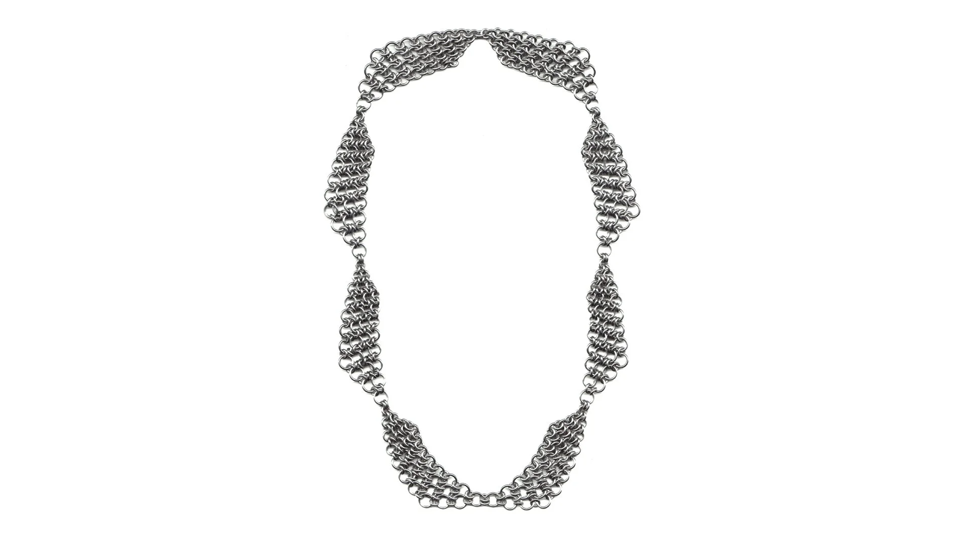 Rebekah Frank, Sunday Morning - Butterfly Wings, 2025, necklace, steel, edition of 3