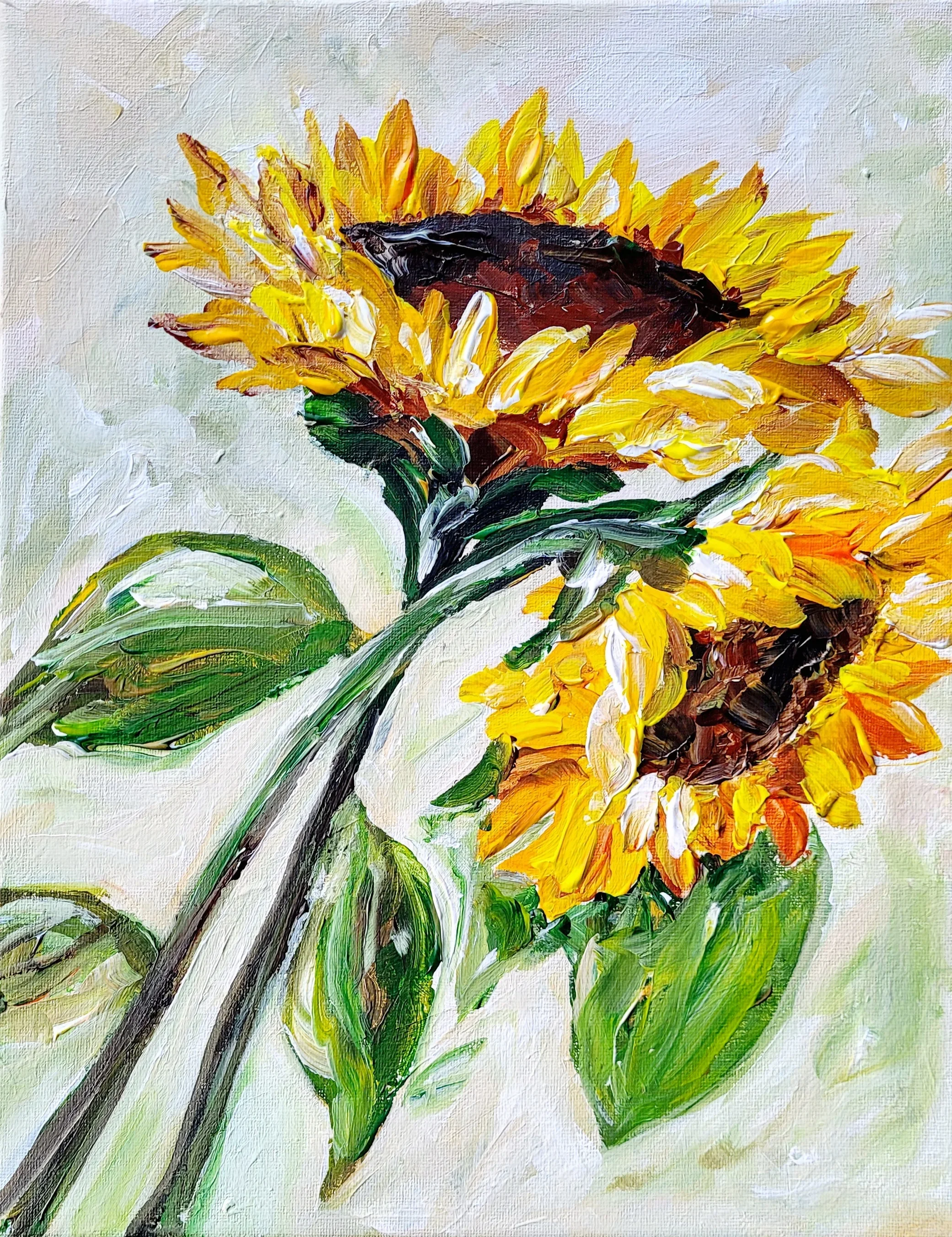 Sunflower Paint and Sip