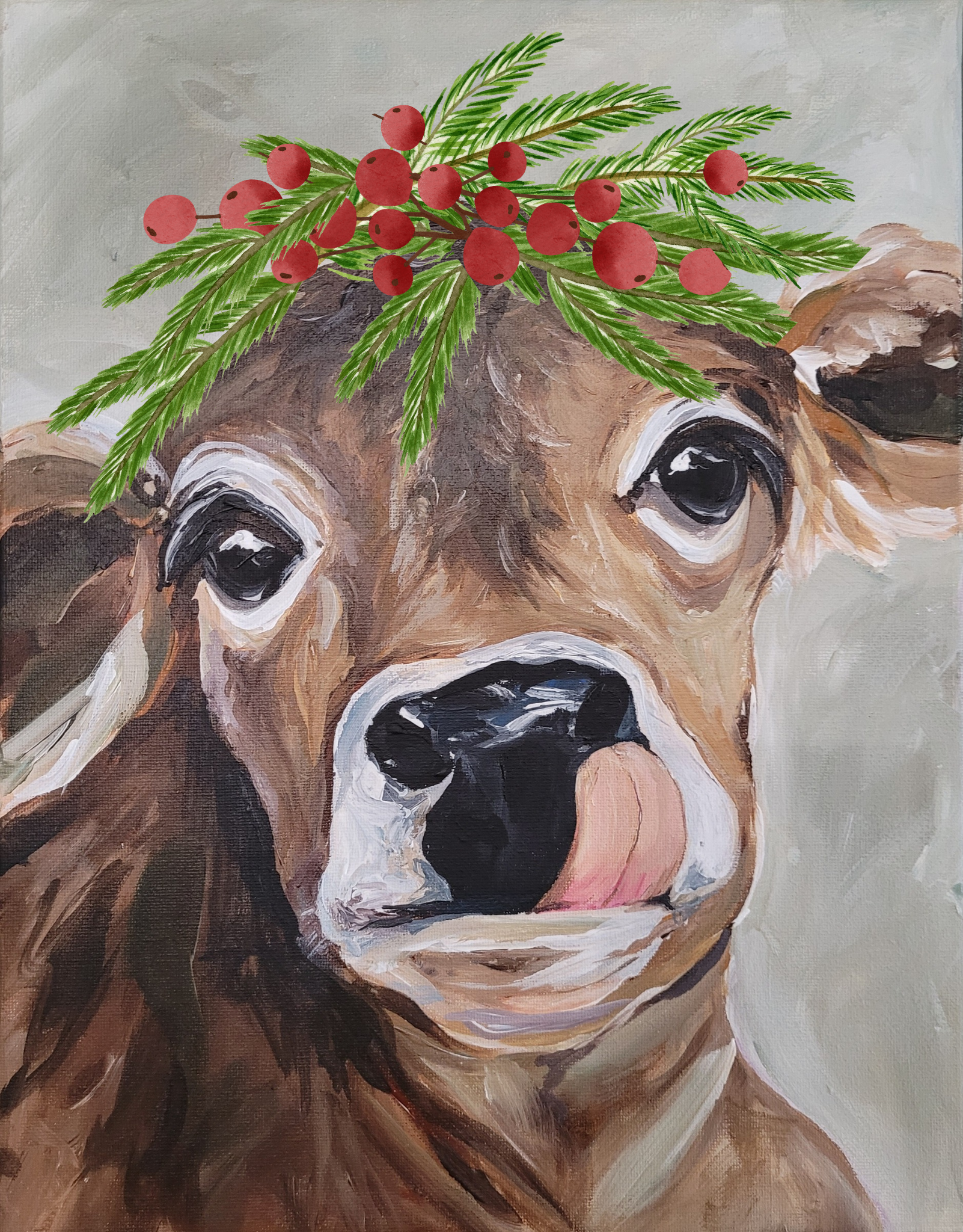 Christmas Cow