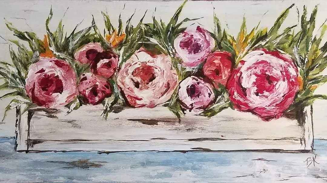 Flower Box Paint &amp; Sip