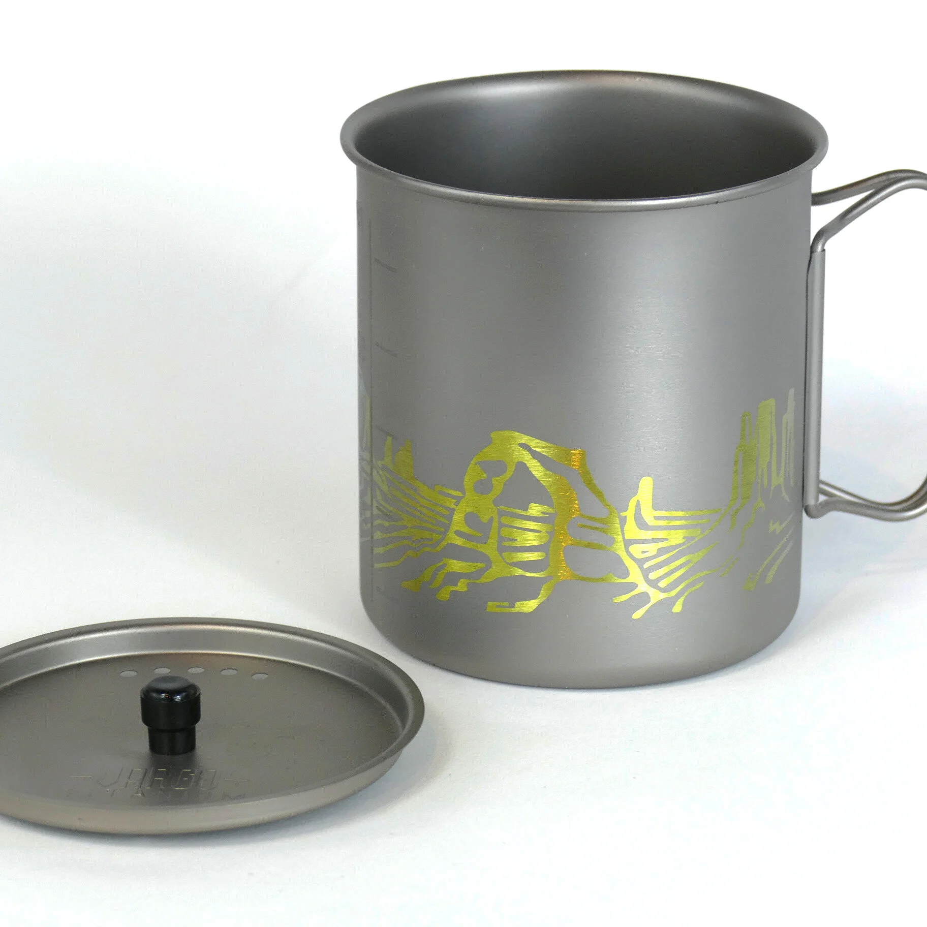 Vargo Ti-Lite 750 Titanium Camp Mug - High Desert Design