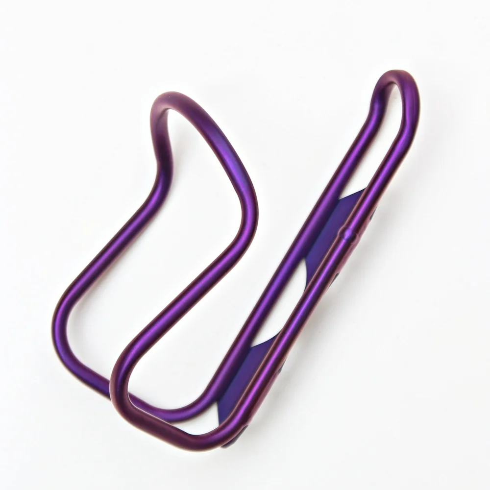 Wolf Tooth Titanium Morse Cage - Anodized Deep Purple — agave