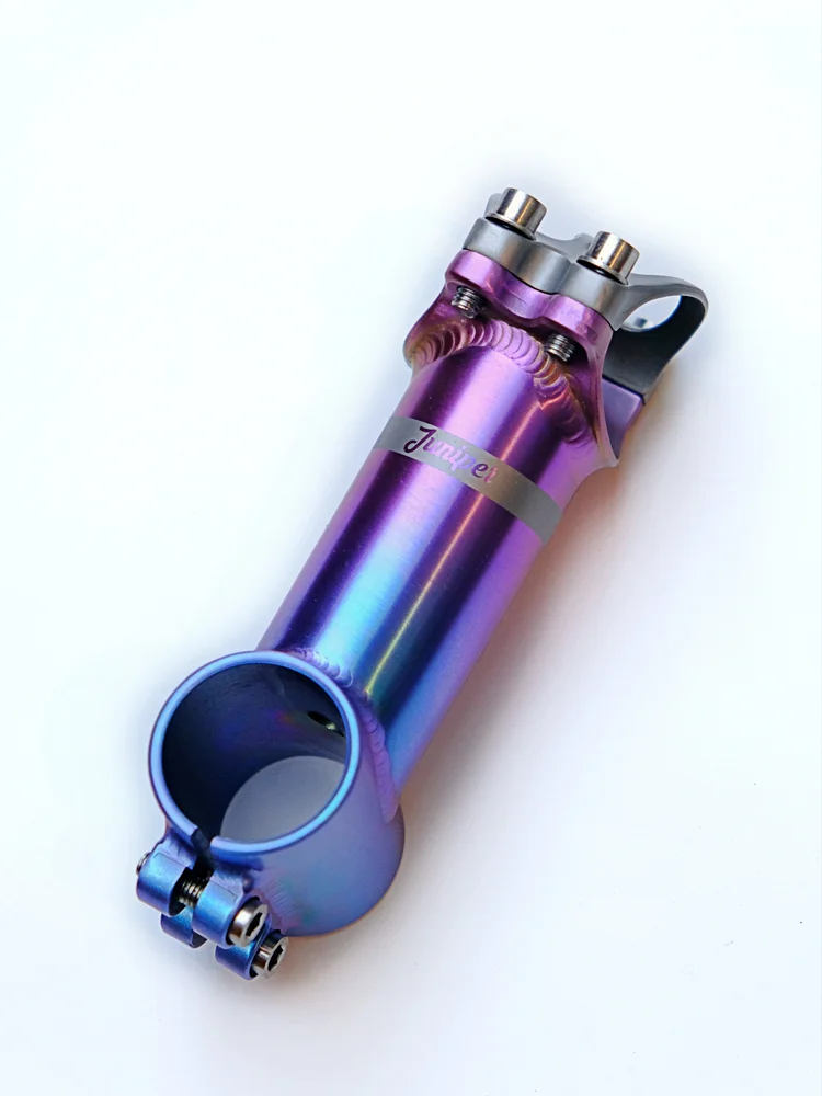 Juniper Components Ti Stem - Tie Dye Anodized — agave finishworks