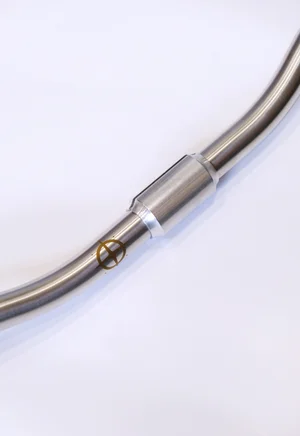 Meriwether Cycles チタン ハンドルバー Meriwether Ti Riser Handlebar - Brushed Silver — agave