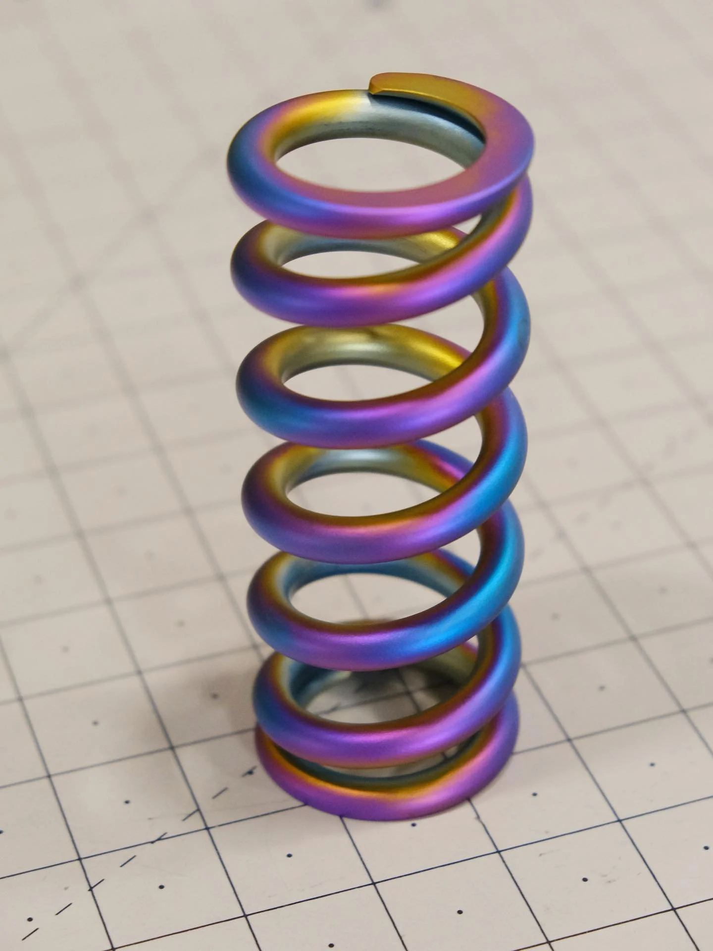 Check out this RCS to cool spring, anodized in oils slick colors for Jon 🧨