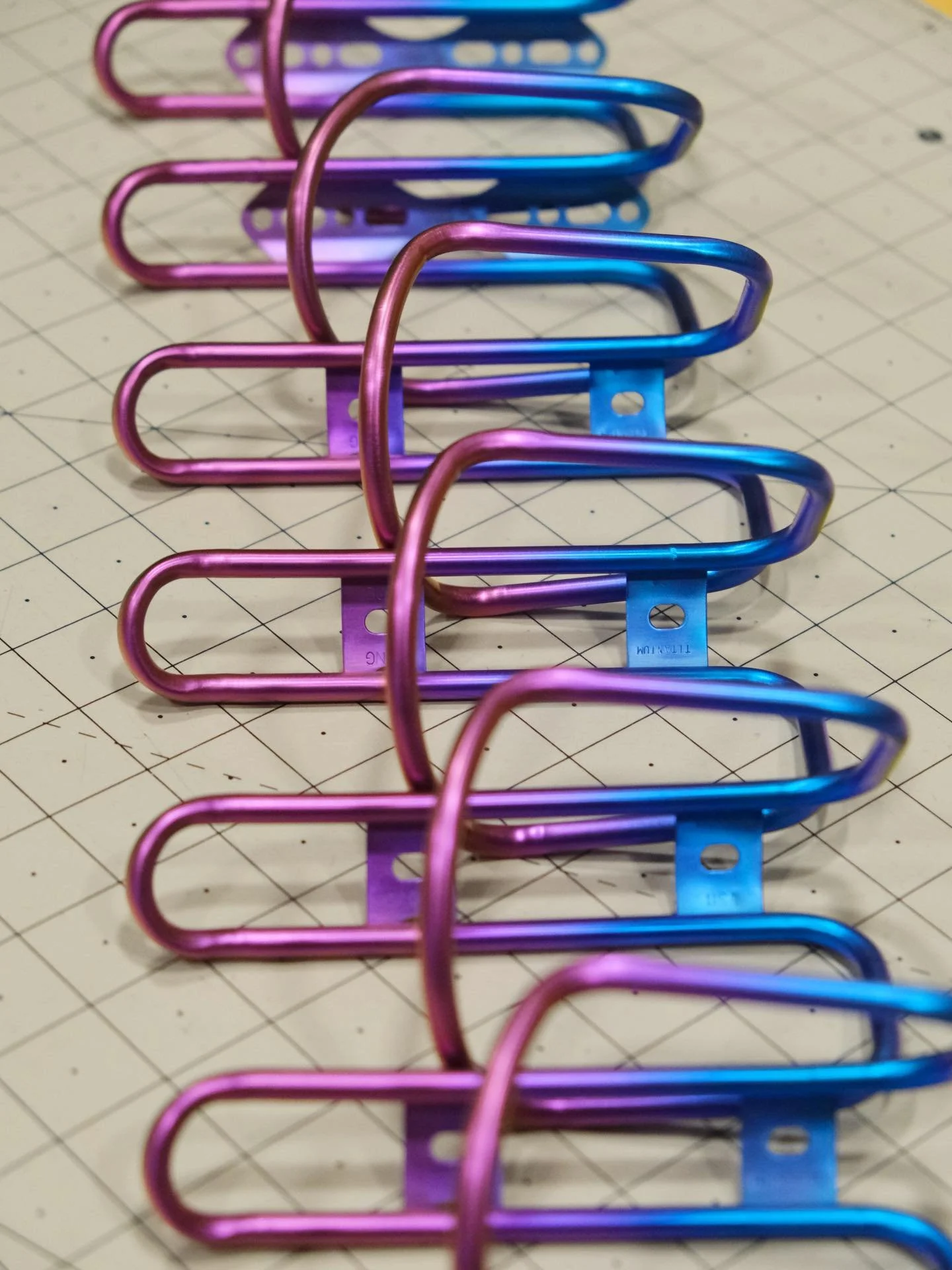 These Tie Dye King Cages are ready to rip! A small batch that I anodized and popped into inventory last week.
.
.
.
#kingcage #titaniumanodizing #cycling #madeinusa #colorado