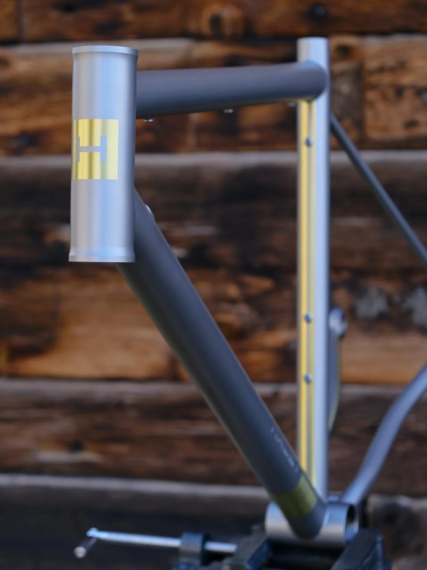 This new Haley for Chris is really something. I&rsquo;m thrilled with how this concept came through.
.
.
.
#haleycycles #tibike #cycling #titaniumanodizing #madeinusa