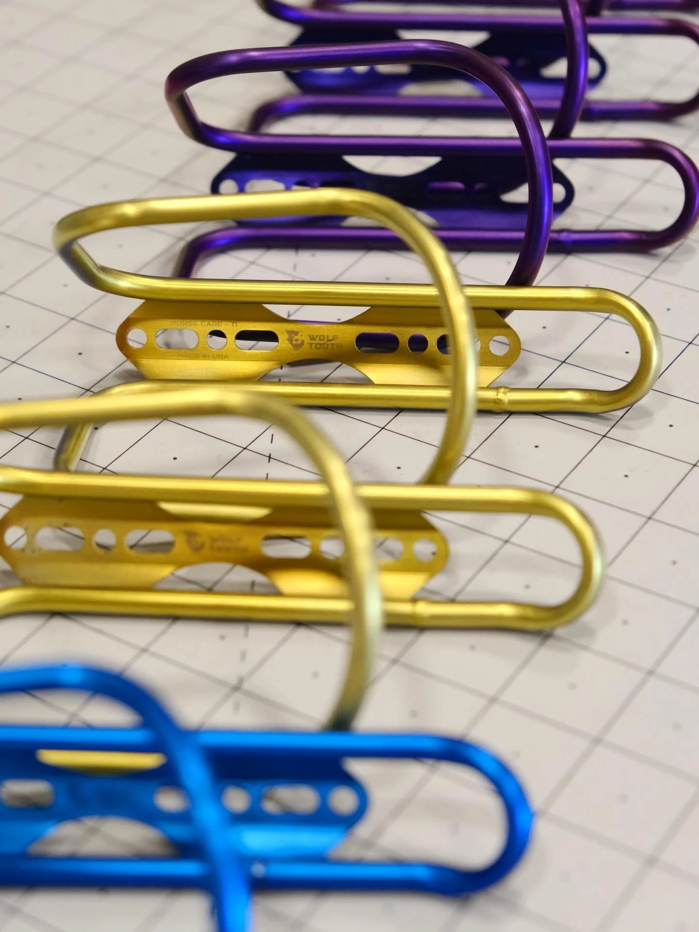 Gold Morse cages in the lineup last week!