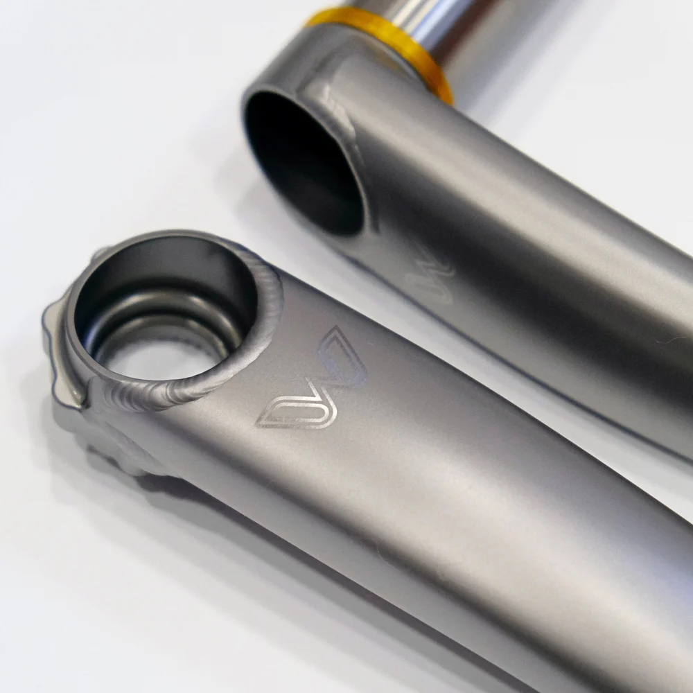 Cane Creek eeWings Crankset - 8-Bolt Satin Grey — agave finishworks