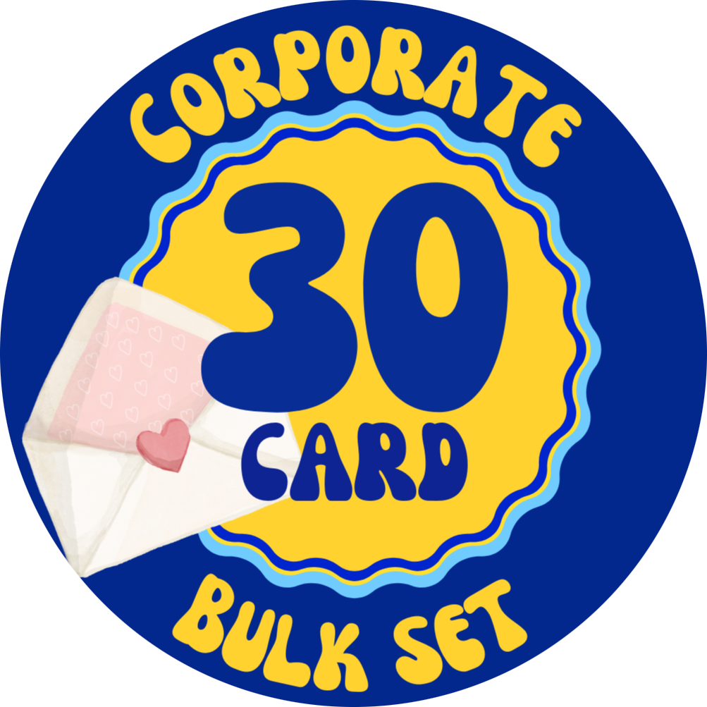 Hand-Lettered Corporate Cards