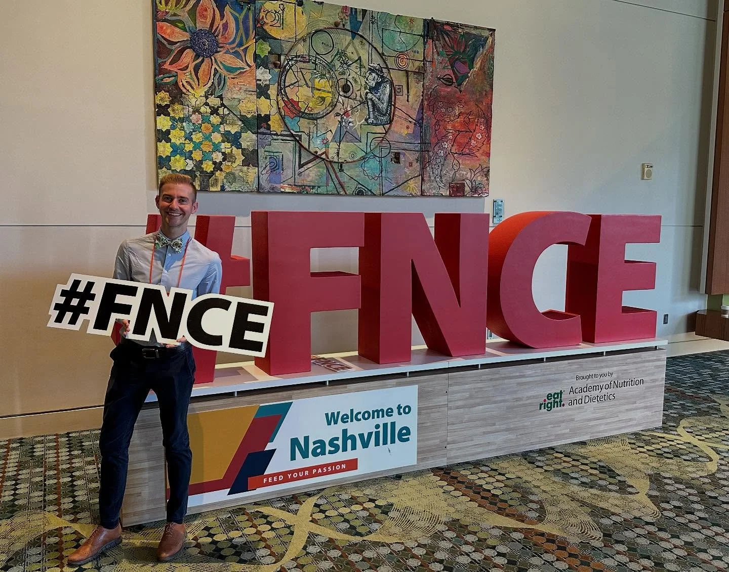 That&rsquo;s a wrap on another great #FNCE. I always leave the conference physically exhausted but also mentally energized. It&rsquo;s always so fun to see and hear the amazing things my RD colleagues and friends are doing. #Guyititian #EatRightPro #