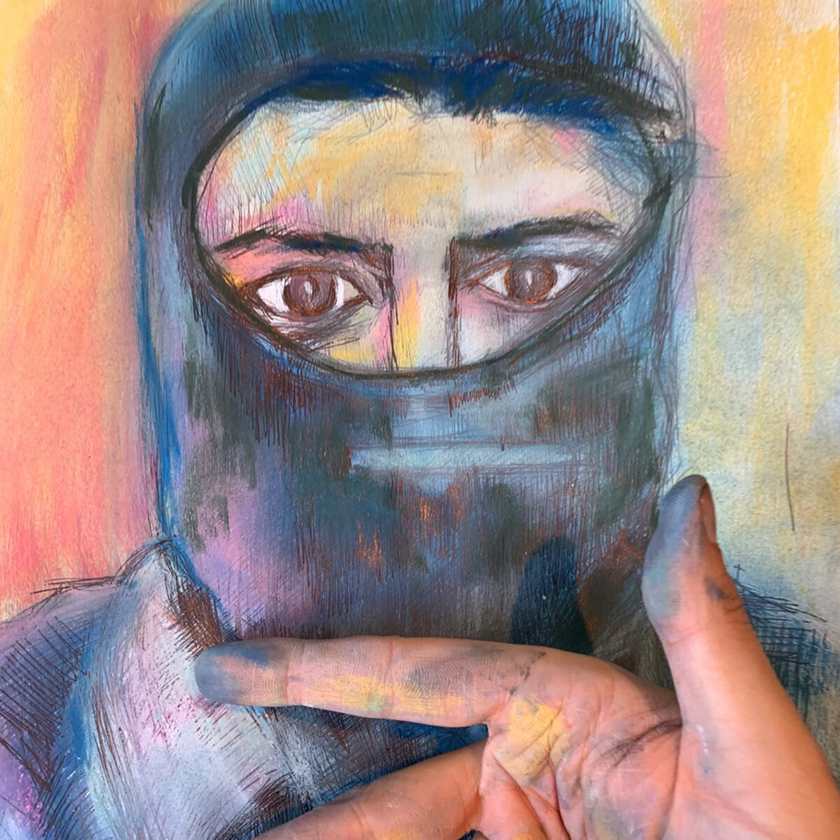 Art Ninja. Self Portrait