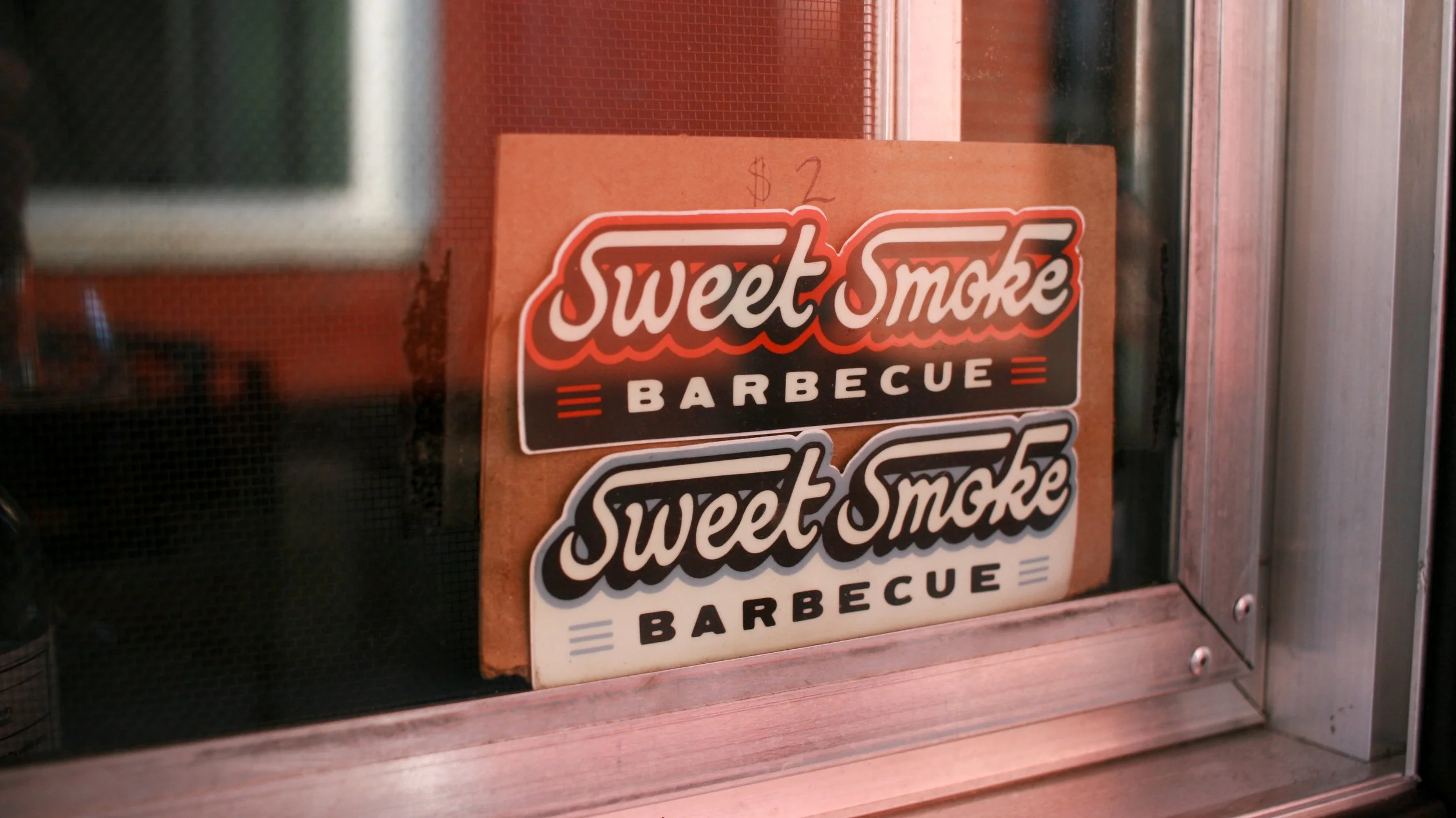 Sweet Smoke BBQ Stickers