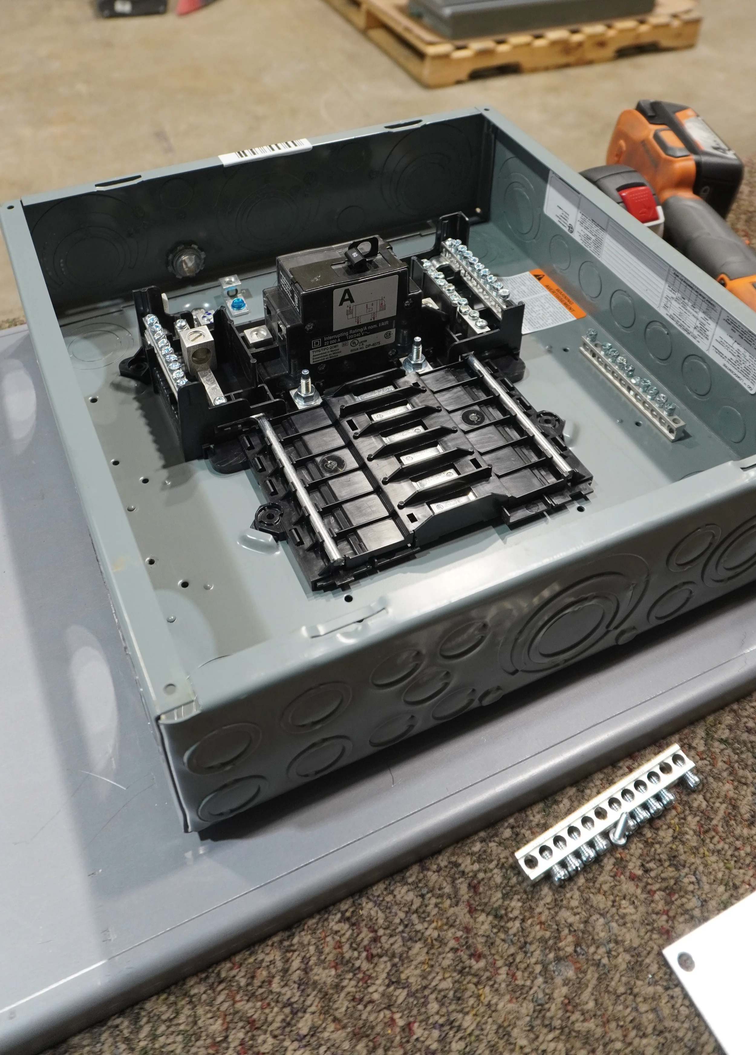 Square Breaker Panel