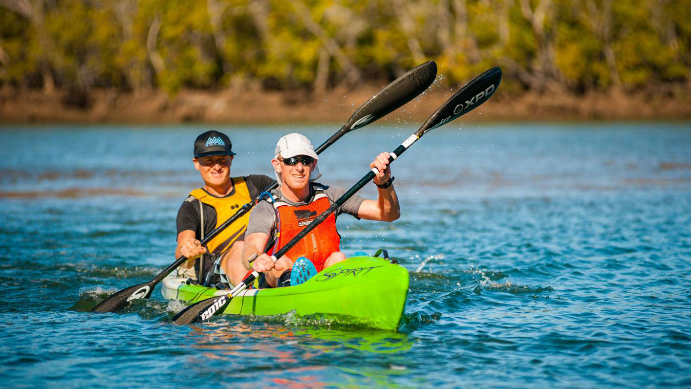  Kayaks are generally provided at most events. Teams often choose to bring their own paddles and PFDs. 