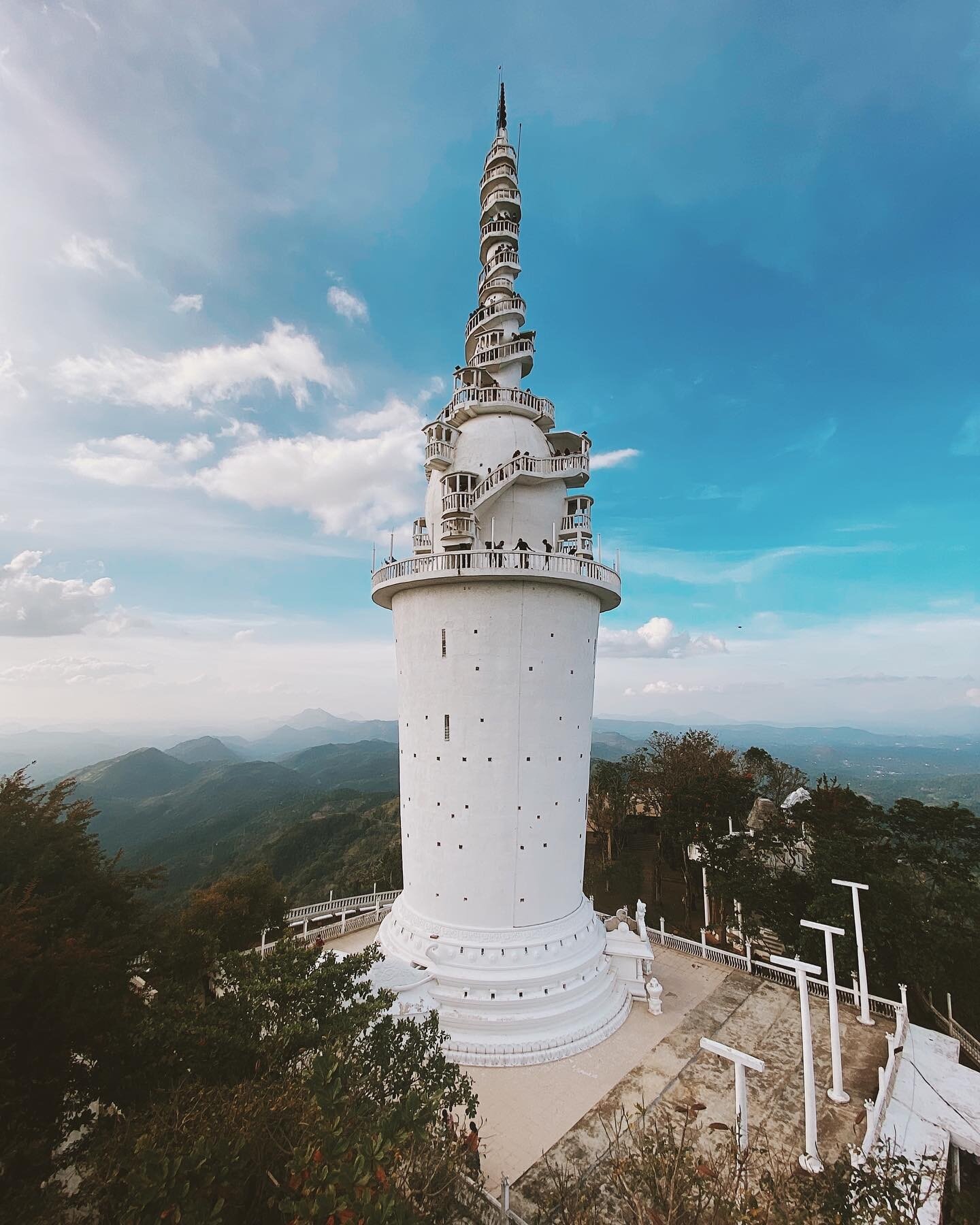 I&rsquo;m all the way up. ☝️

The truth is that I was &ldquo;almost&rdquo; all the way up. I didn&rsquo;t go all the way because it turns out that I don&rsquo;t really love skinny staircases that evaporate into the sky. Things you can only learn by t