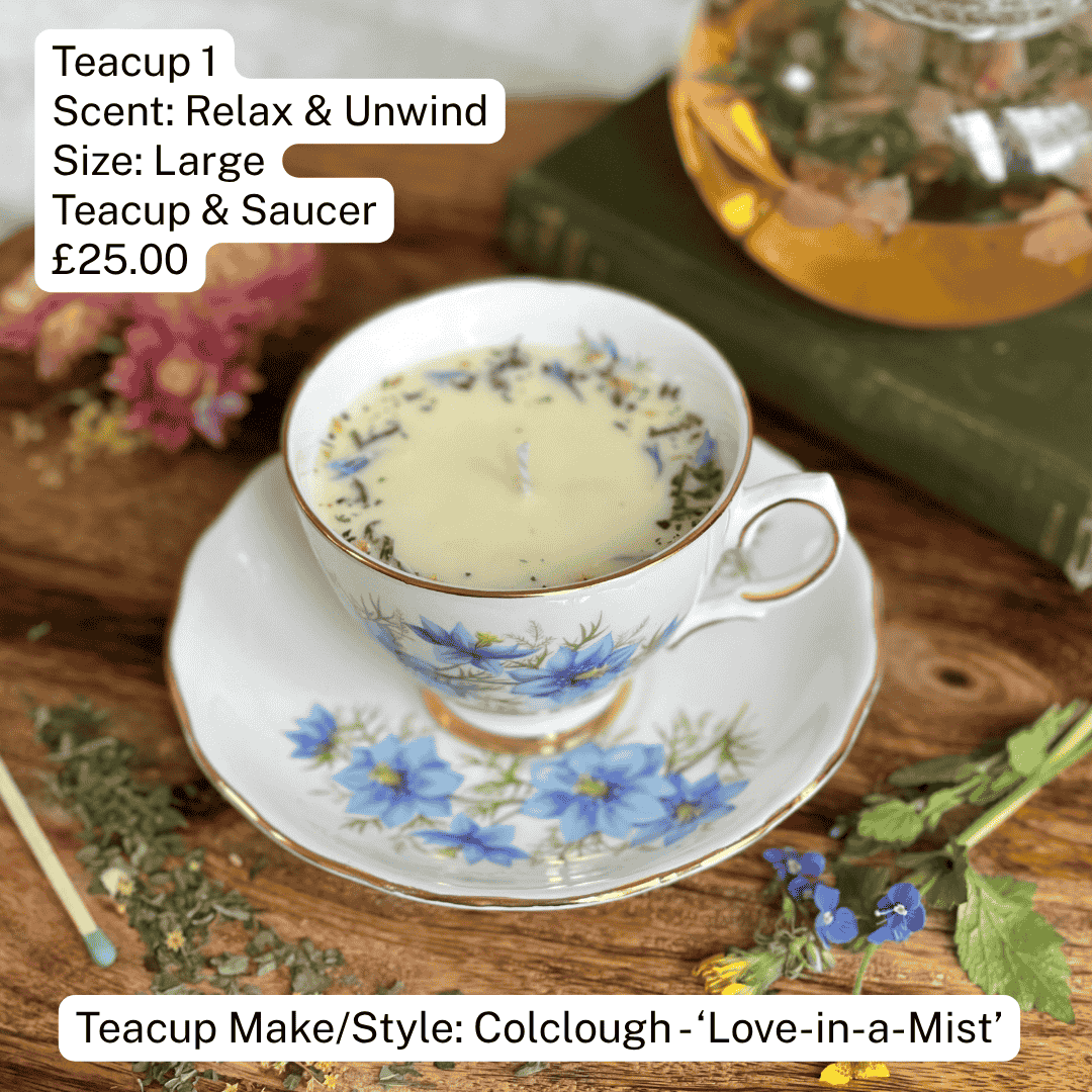 Botanical Teacup candle blue floral teacup and saucer.png