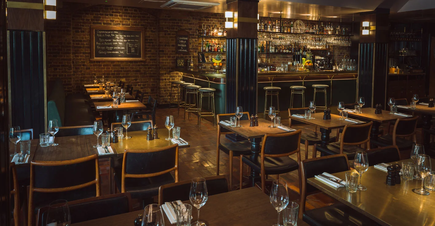 Hawksmoor restaurant with bar