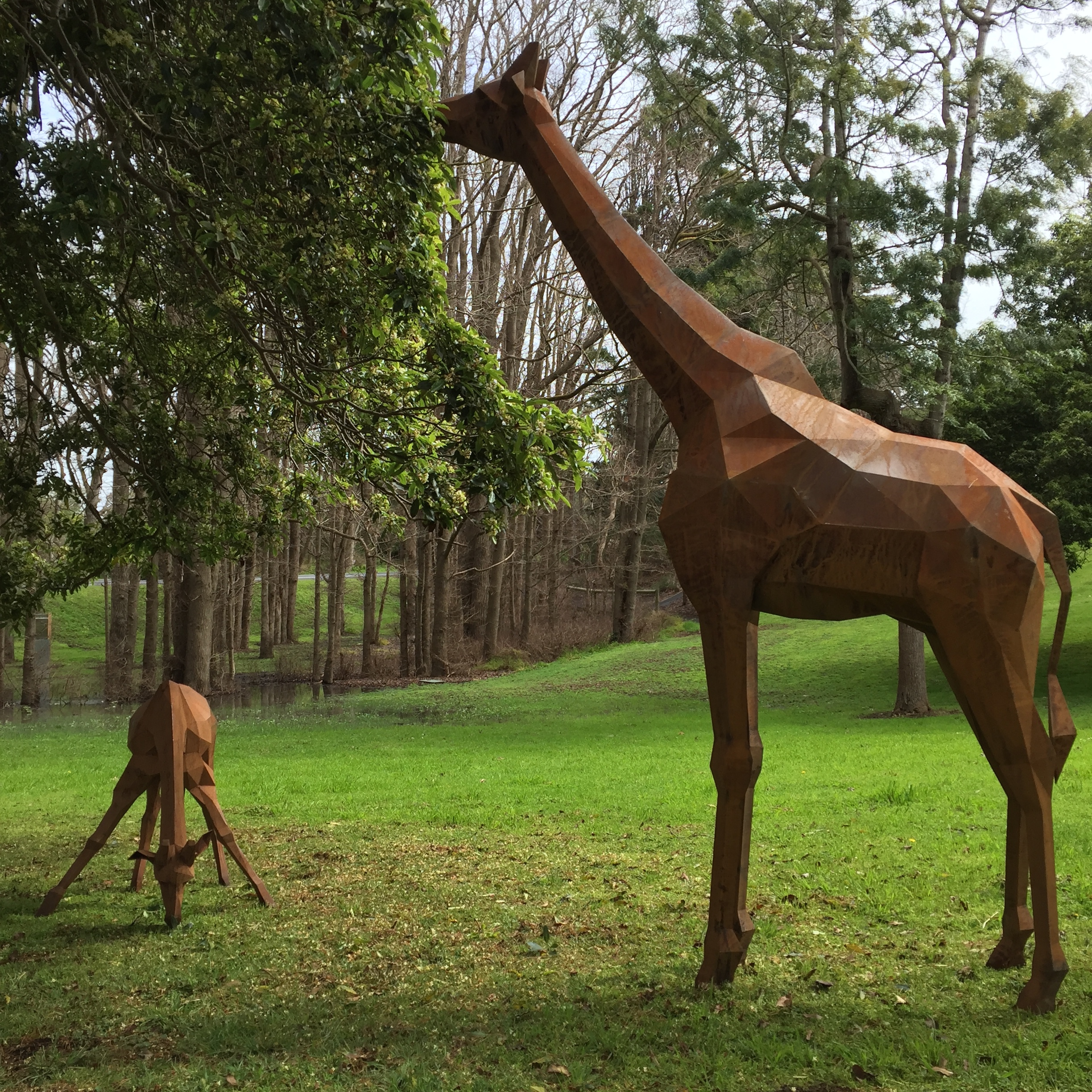 African Animal Sculptures — Corten Steel Sculptures | Matt Hill Projects