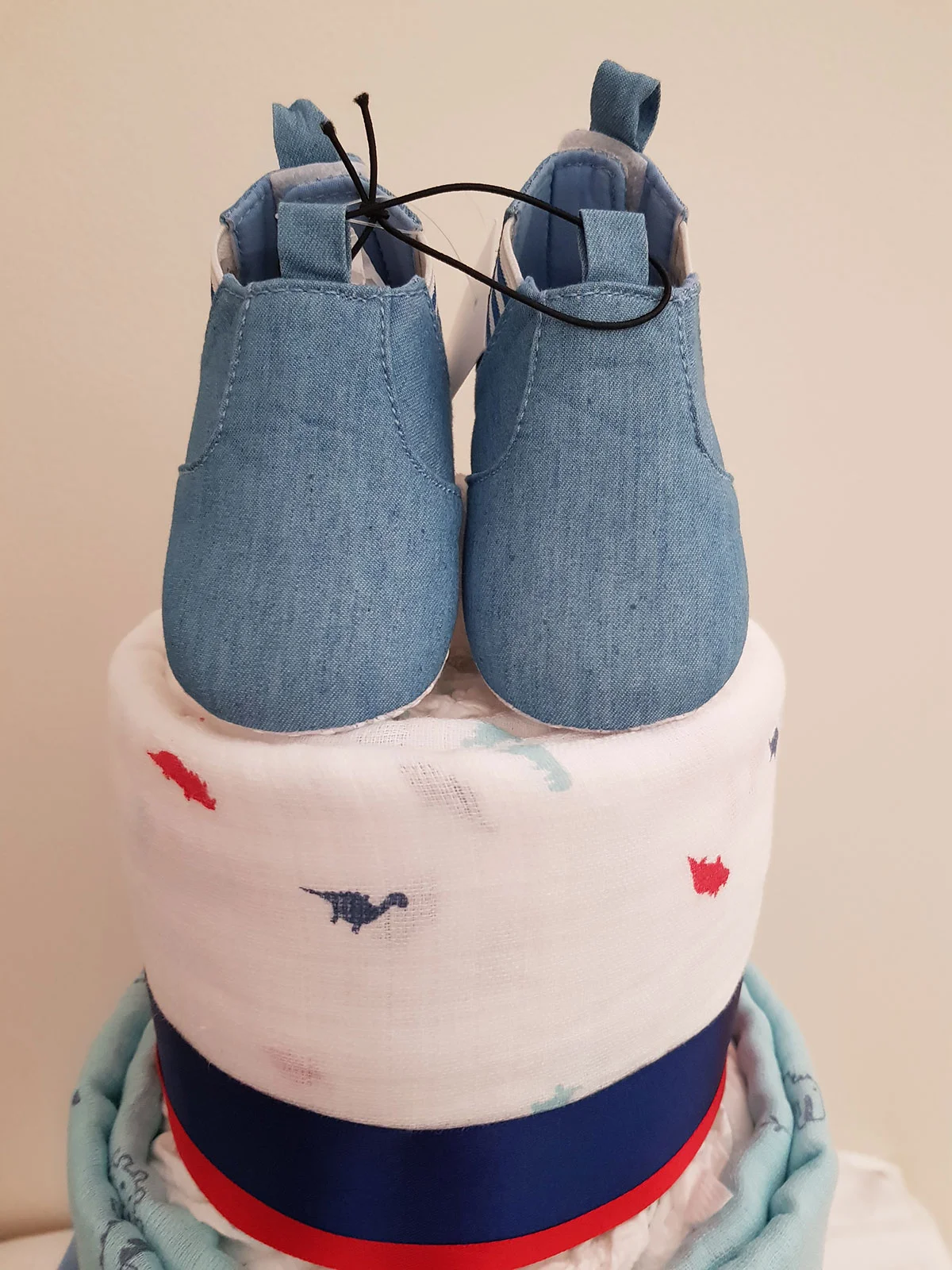 Baby boy nappy cake baby shower gift