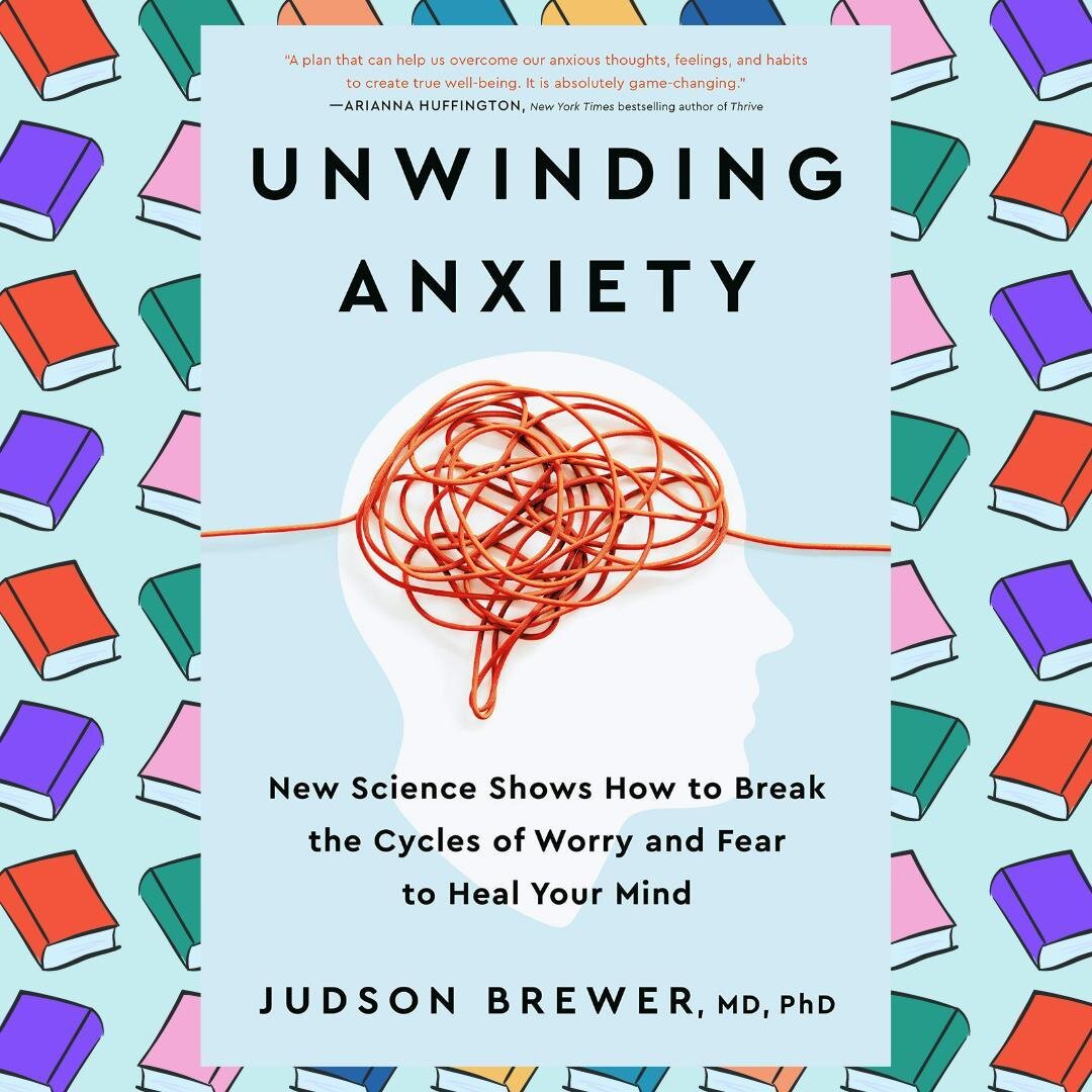 Hey summer bookworms! 📚⁠
⁠
We've got a book recommendation for you and and it's VITAL for anyone who struggles with anxiety (or any other habit that can be detrimental to your wellbeing). ⁠
⁠
⚡️&quot;Unwinding Anxiety&quot; by Dr. Judson Brewer⚡️⁠
⁠