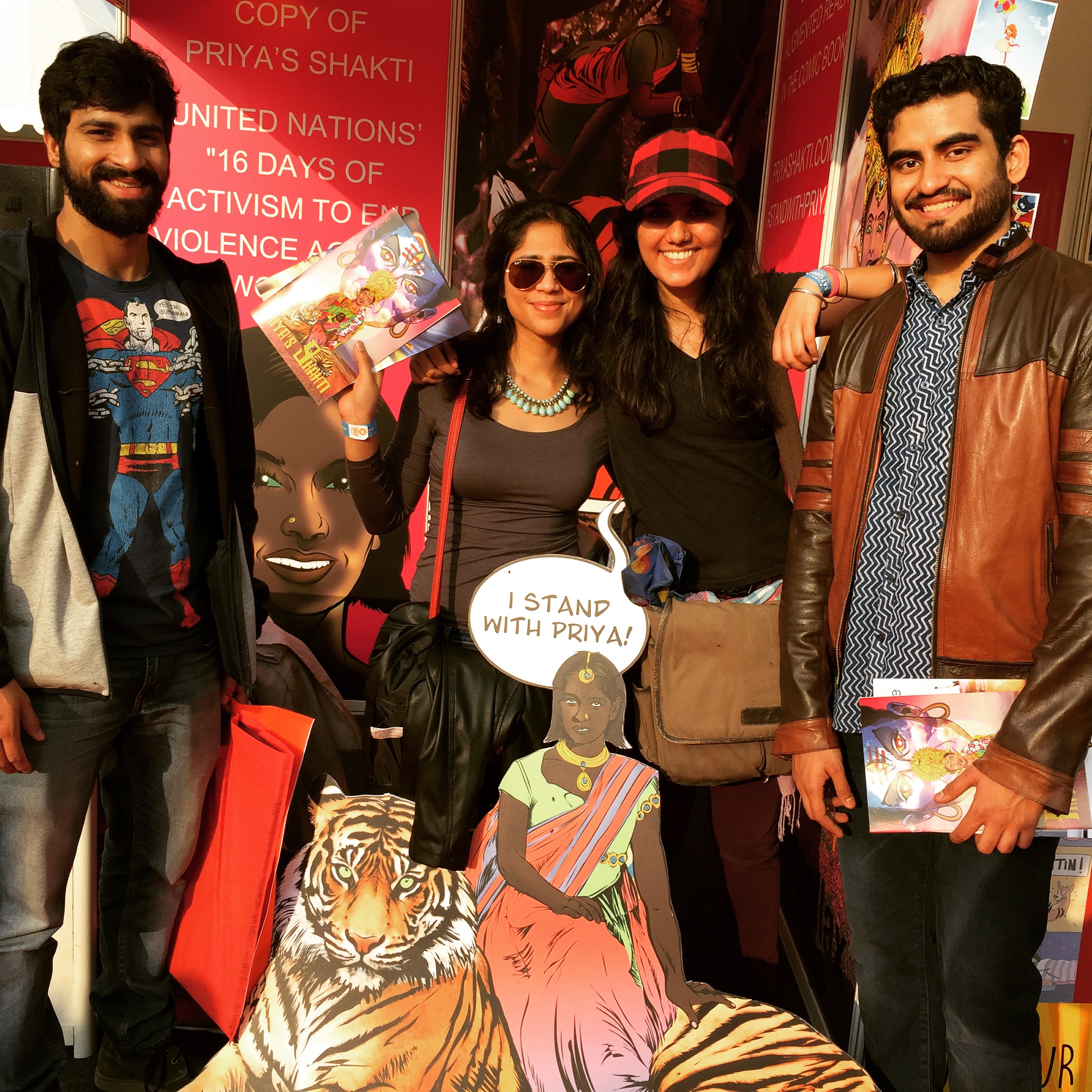 Priya's Shakti at Delhi Comic Con