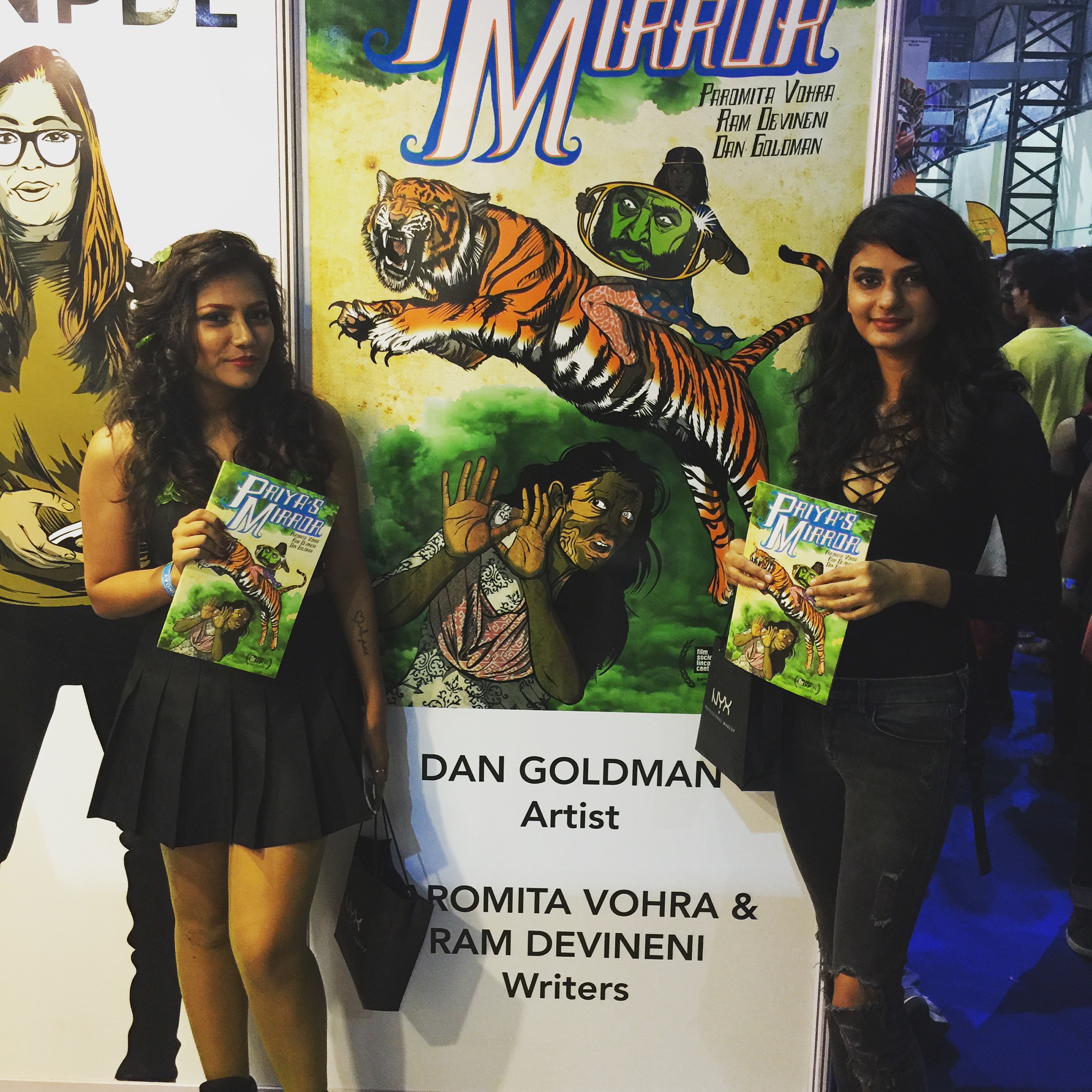 Priya's Mirror at Mumbai Comic Con