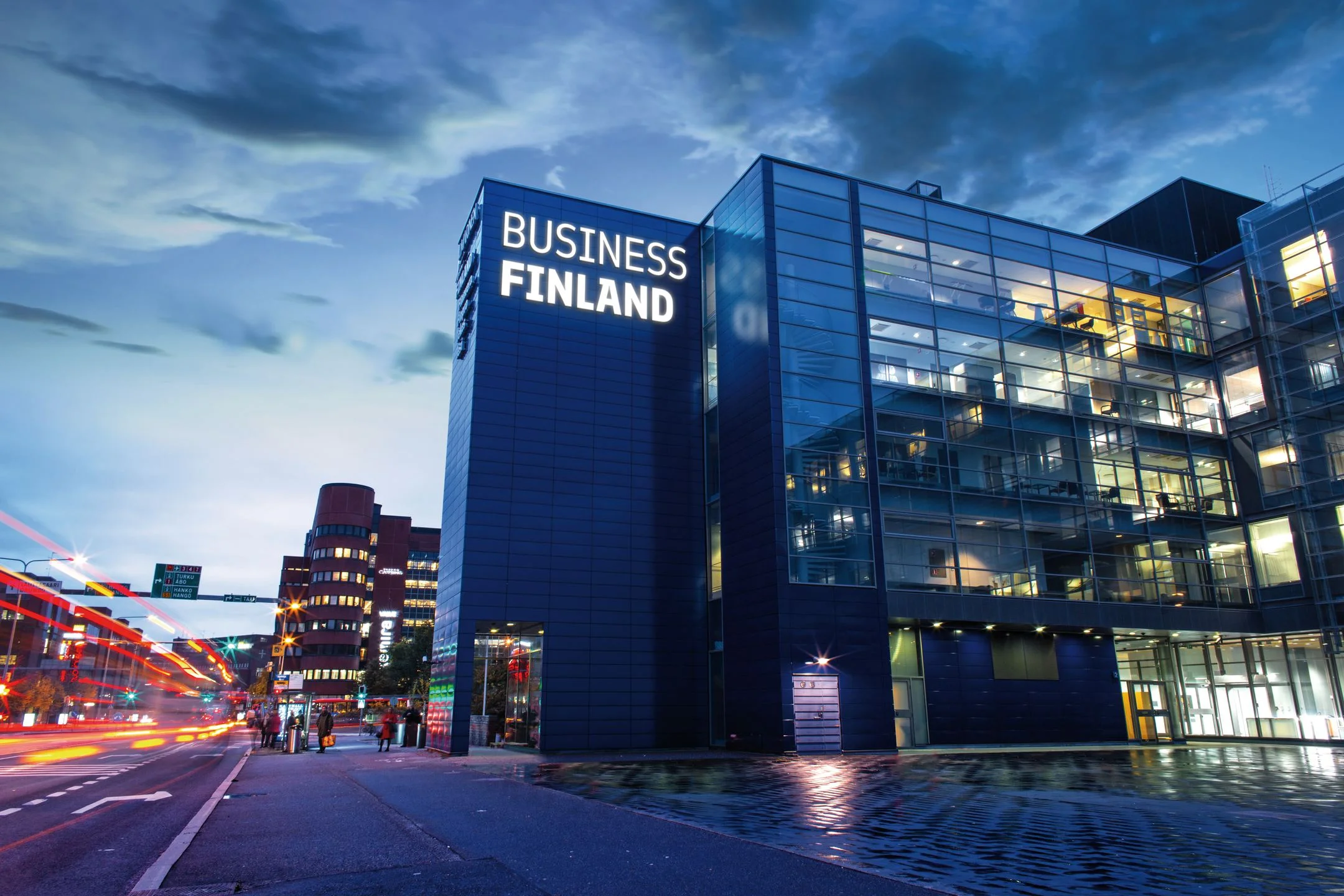 Business Finland is the Finnish government organization for innovation funding and trade, travel and investment promotion.