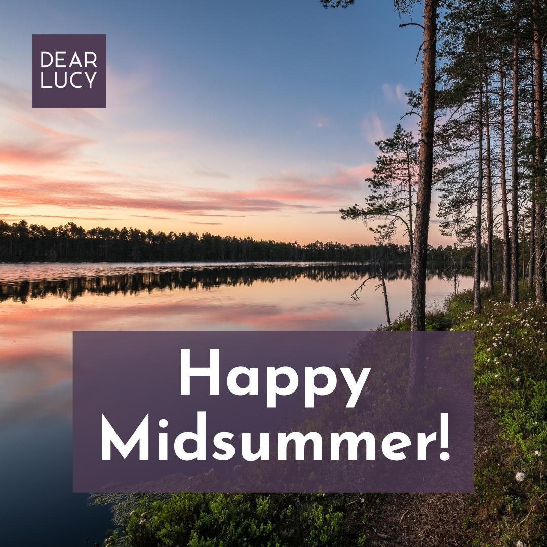 Happy Midsummer to everyone celebrating this weekend! Midsummer (or Juhannus as we call it in Finnish 🇫🇮) is the biggest summer celebration in Finland. The weekend is dedicated to celebrating the longest day of the year and the midnight sun. Most p