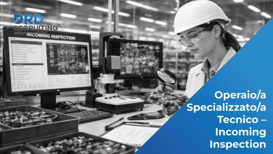 Operaio/a Specializzato/a Tecnico – Incoming Inspection - Colleferro (RM)