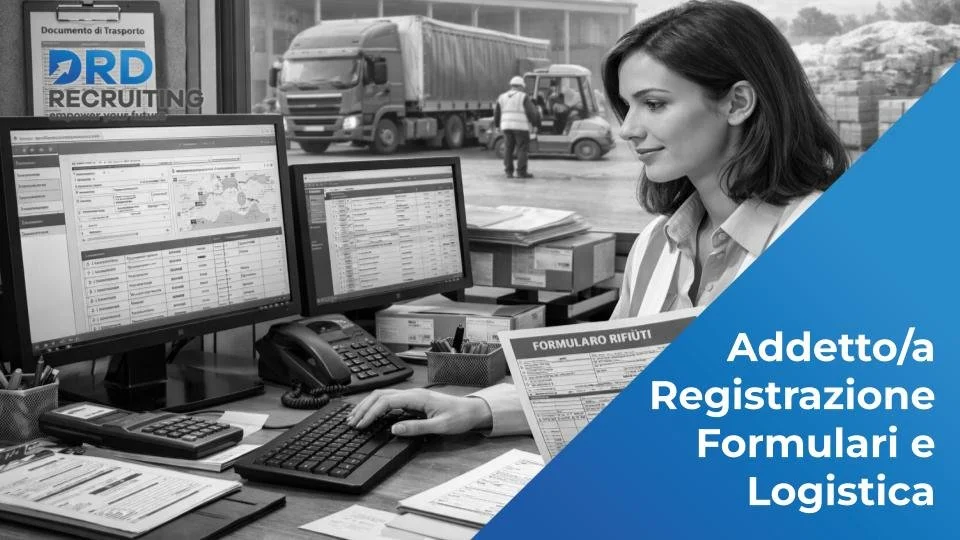 Addetto/a Registrazione Formulari e Logistica - Cantù (CO)