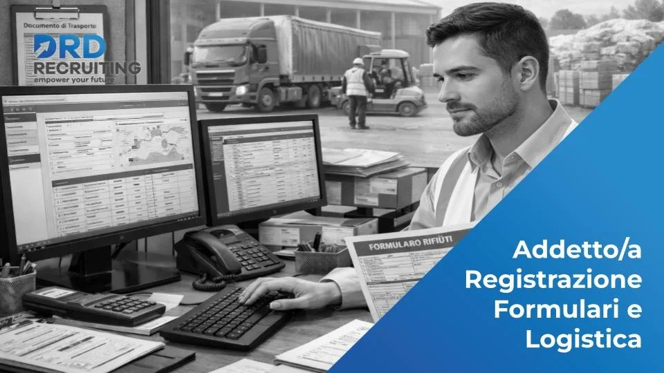 Addetto/a Registrazione Formulari e Logistica - Corana (PV)